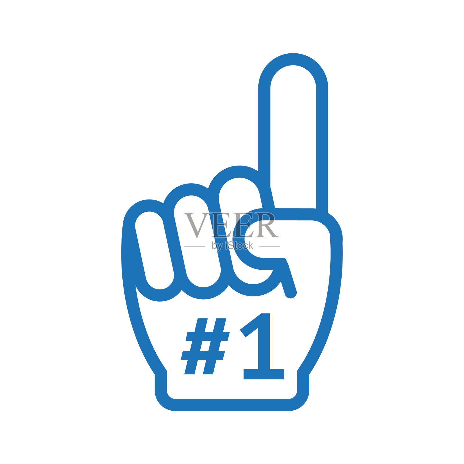 头号粉丝插画图片素材