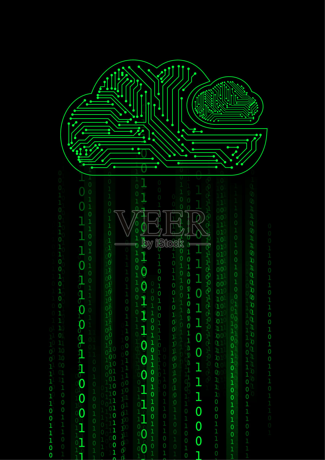 矢量:黄色背景上的抽象黄色圆圈插画图片素材