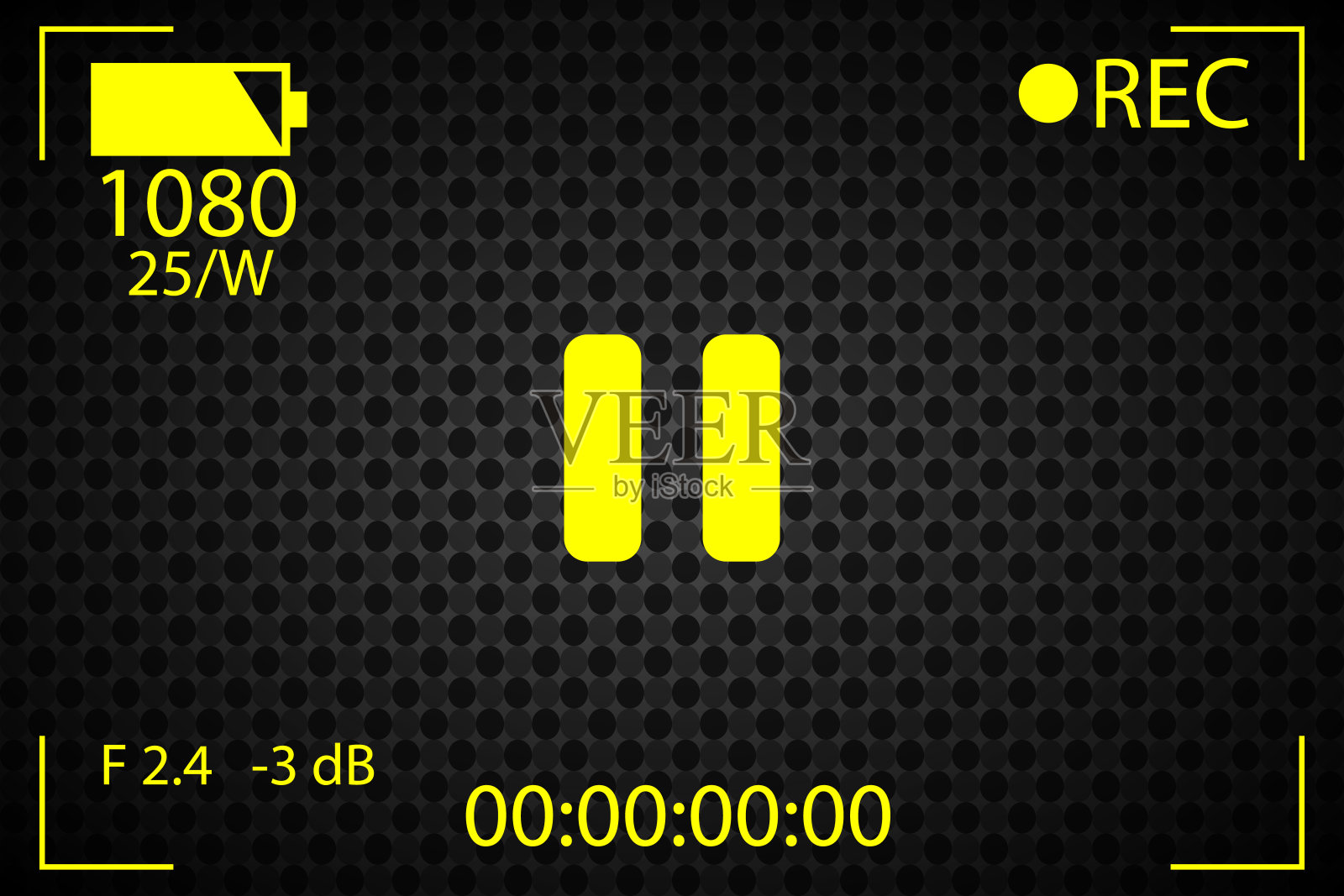 电影摄影机图标，平面设计最好的矢量图标。设计元素图片