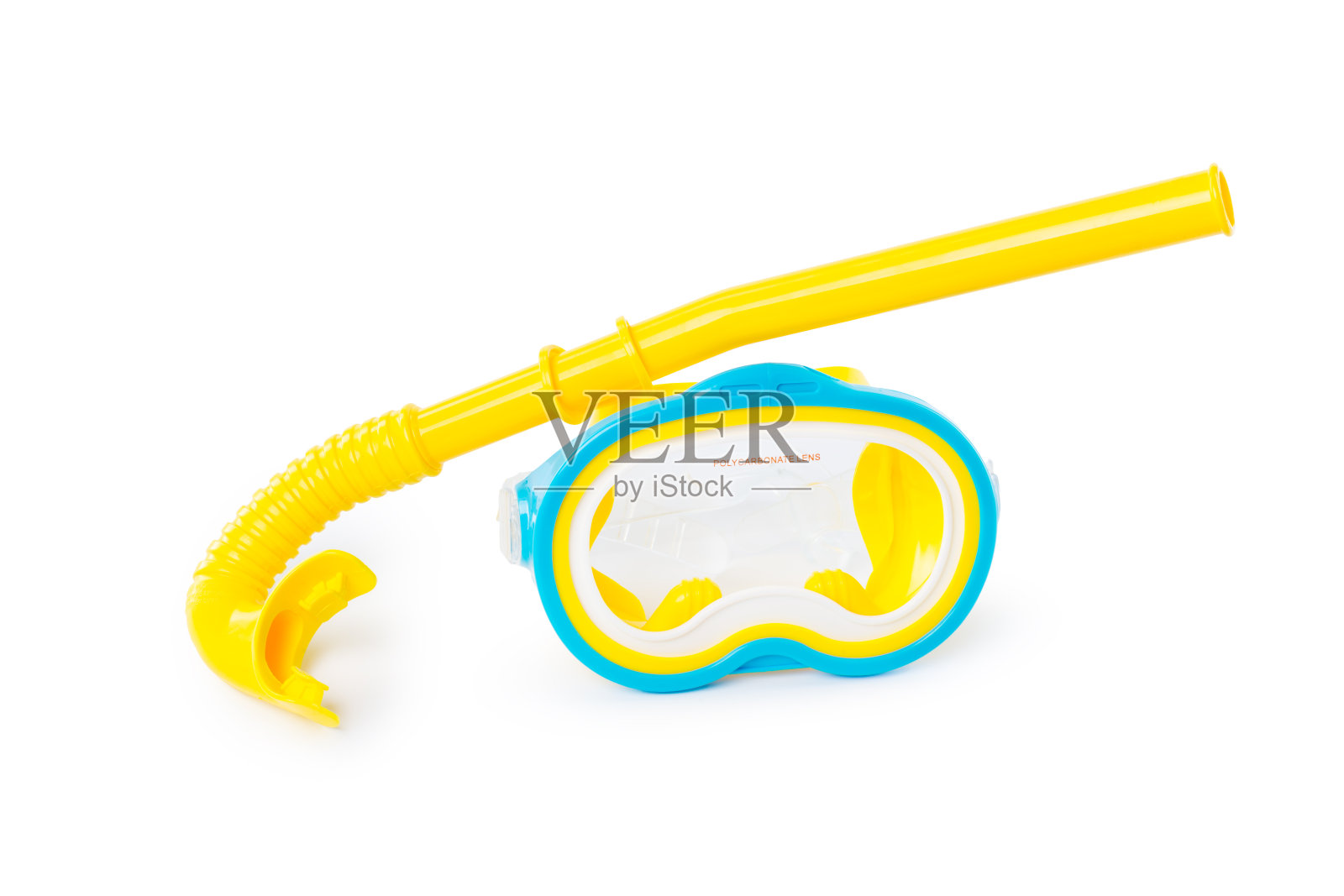 呼吸管和潜水面罩照片摄影图片