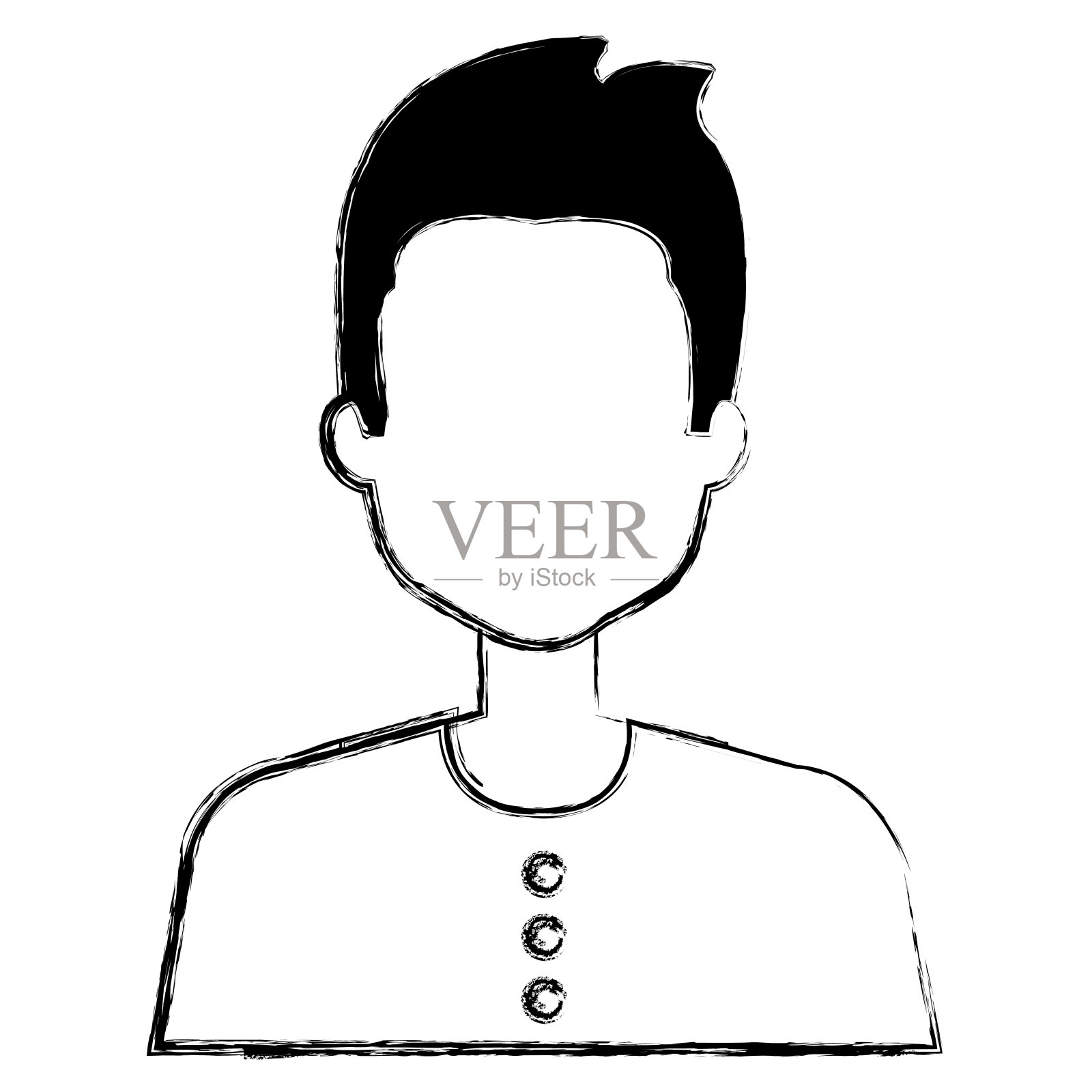 年轻人头像人物设计元素图片