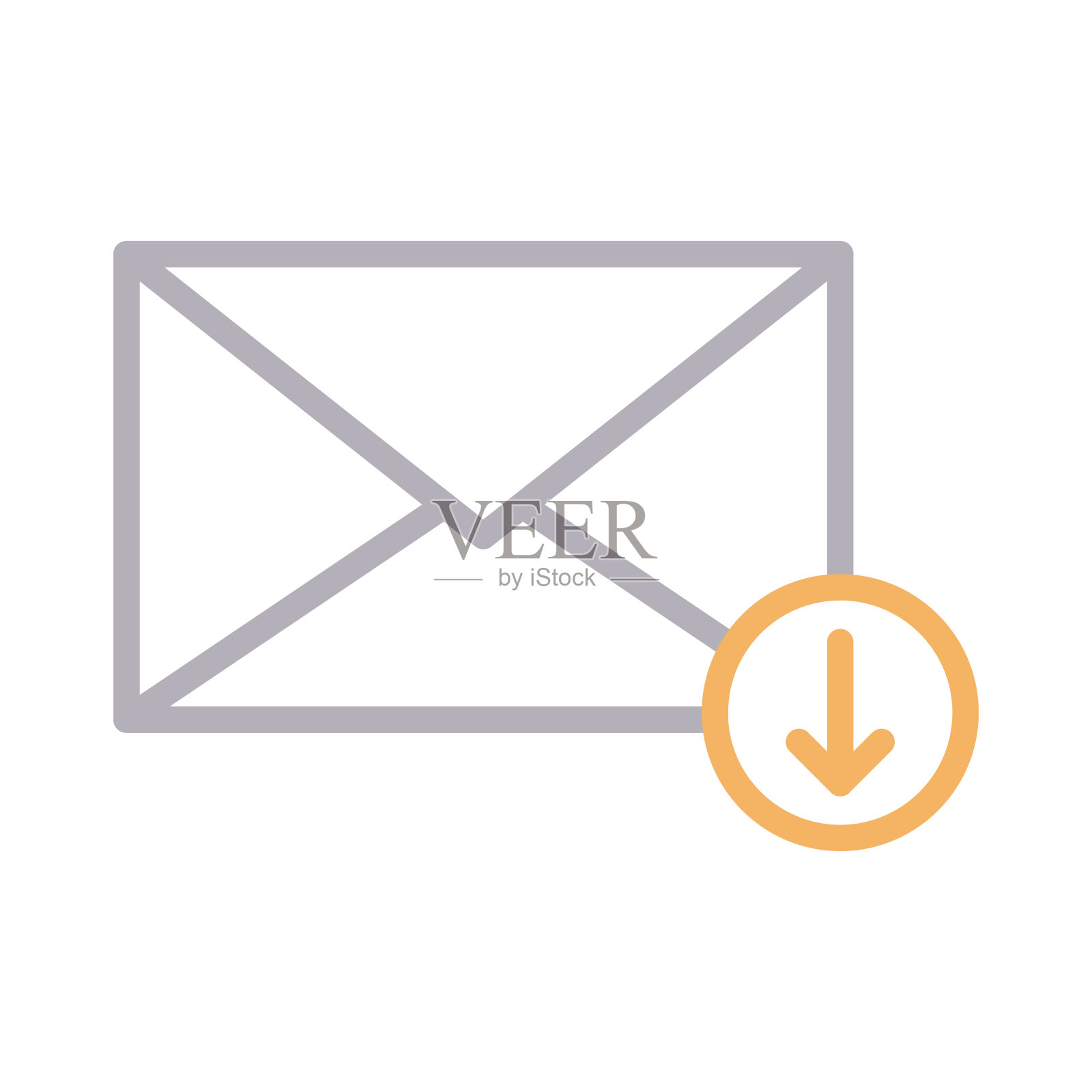 电子邮件插画图片素材