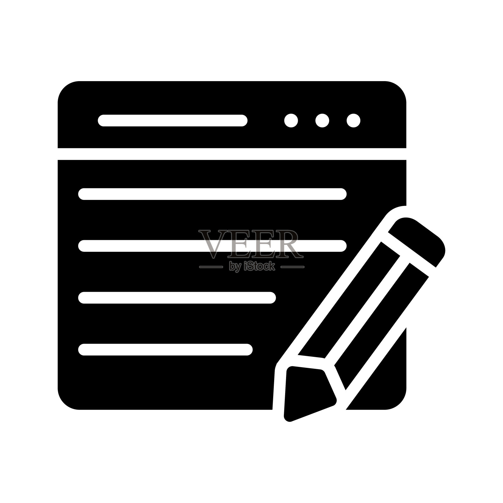 浏览器插画图片素材