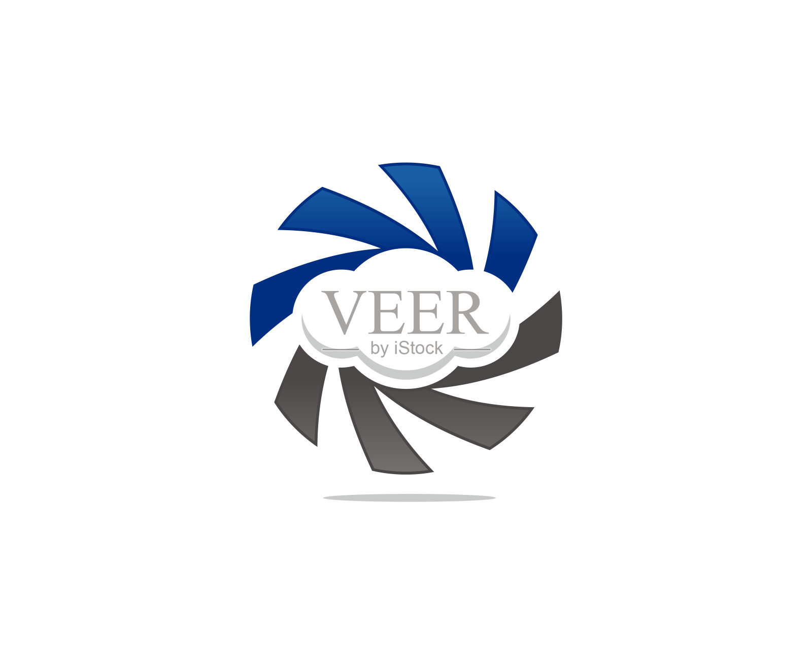 快门云插画图片素材