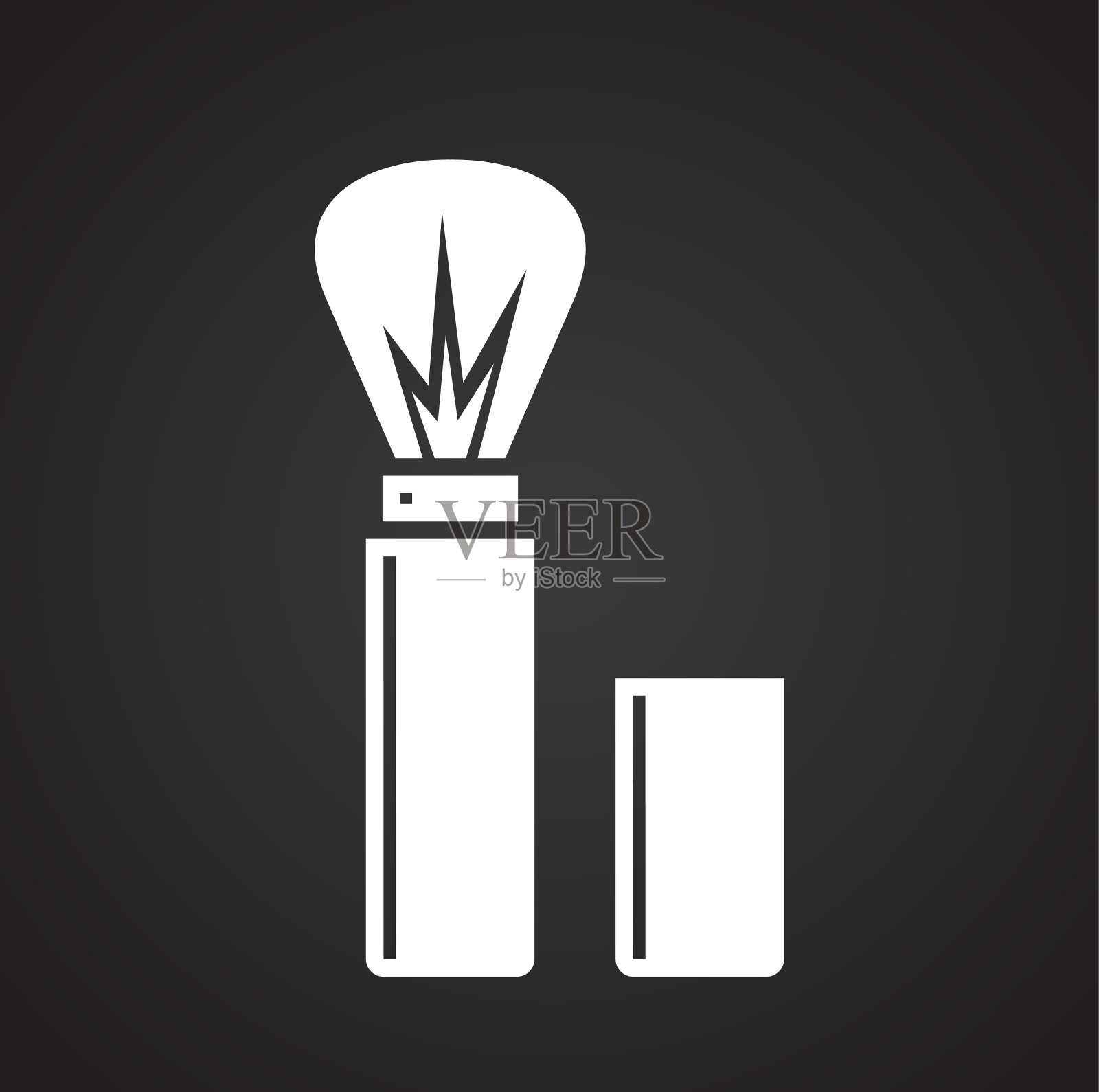 美丽相关图标的背景图形和网页设计。简单的矢量信号。网站按钮或手机应用的互联网概念符号。图标素材