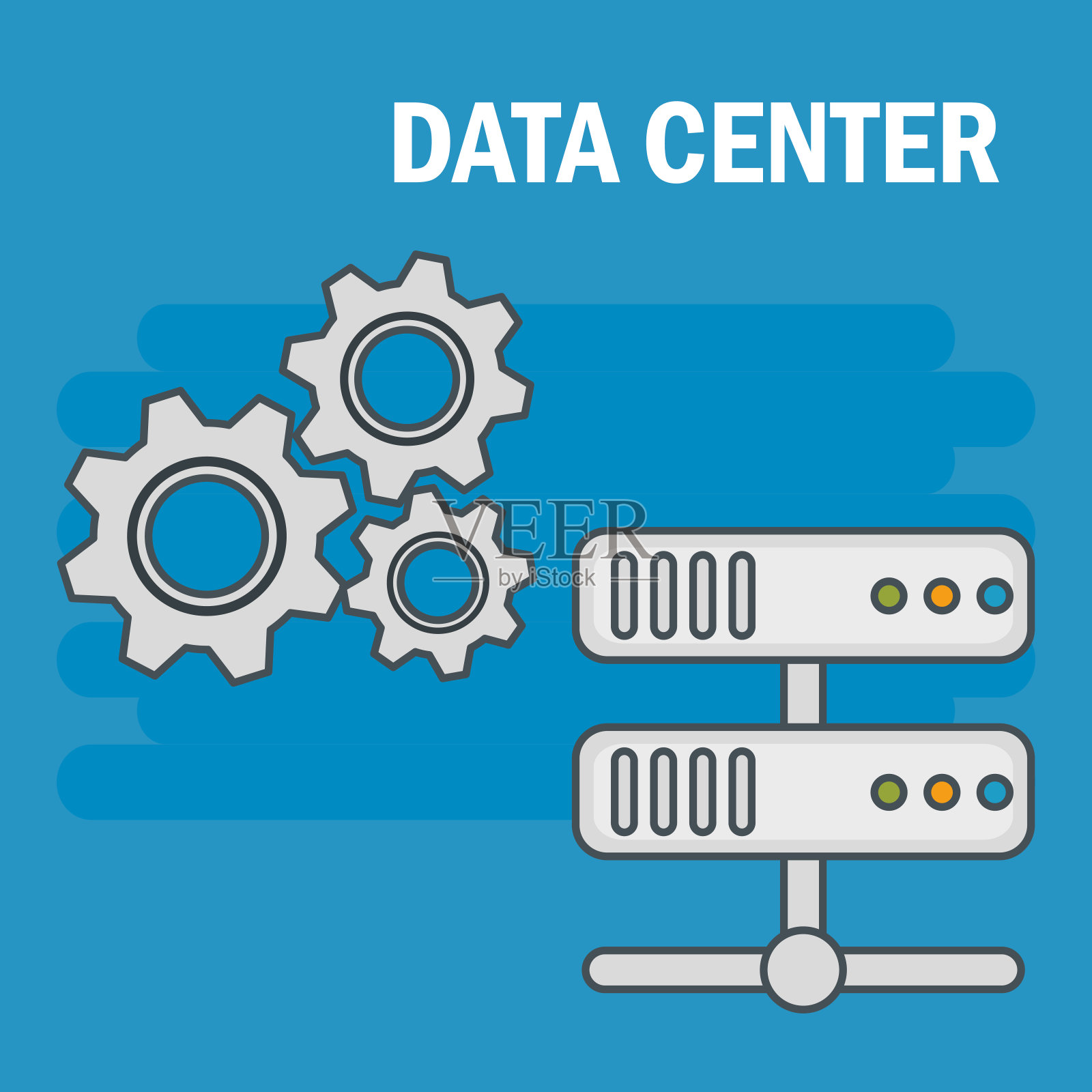 大数据集图标插画图片素材