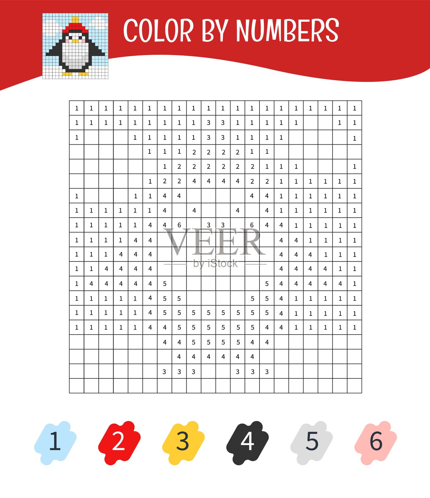 儿童涂色书。插画图片素材