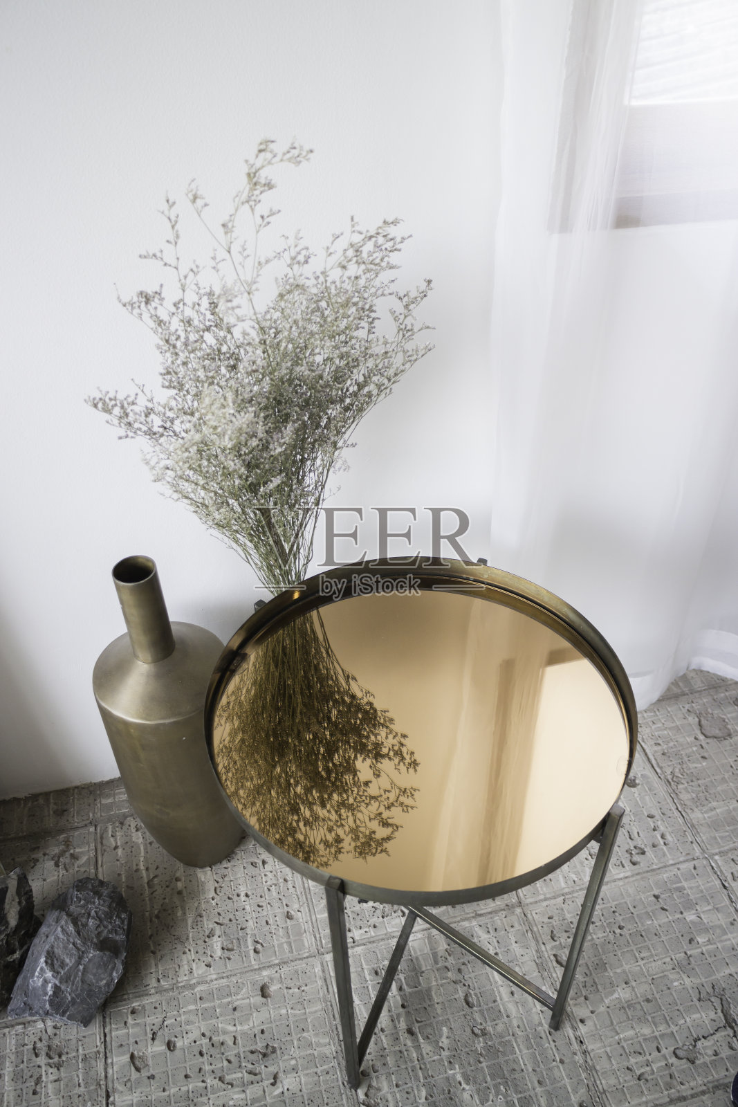 室内设计多用途桌子，现代风格照片摄影图片