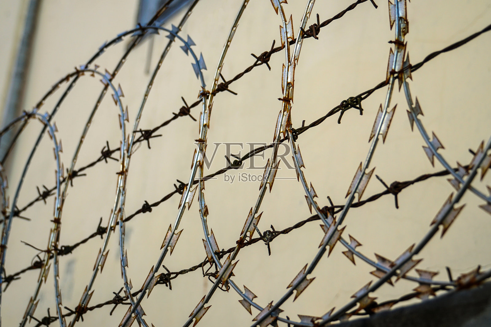 监狱用的金属栅栏照片摄影图片