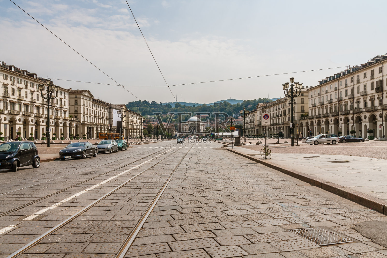 都灵维托里奥·威尼托广场照片摄影图片