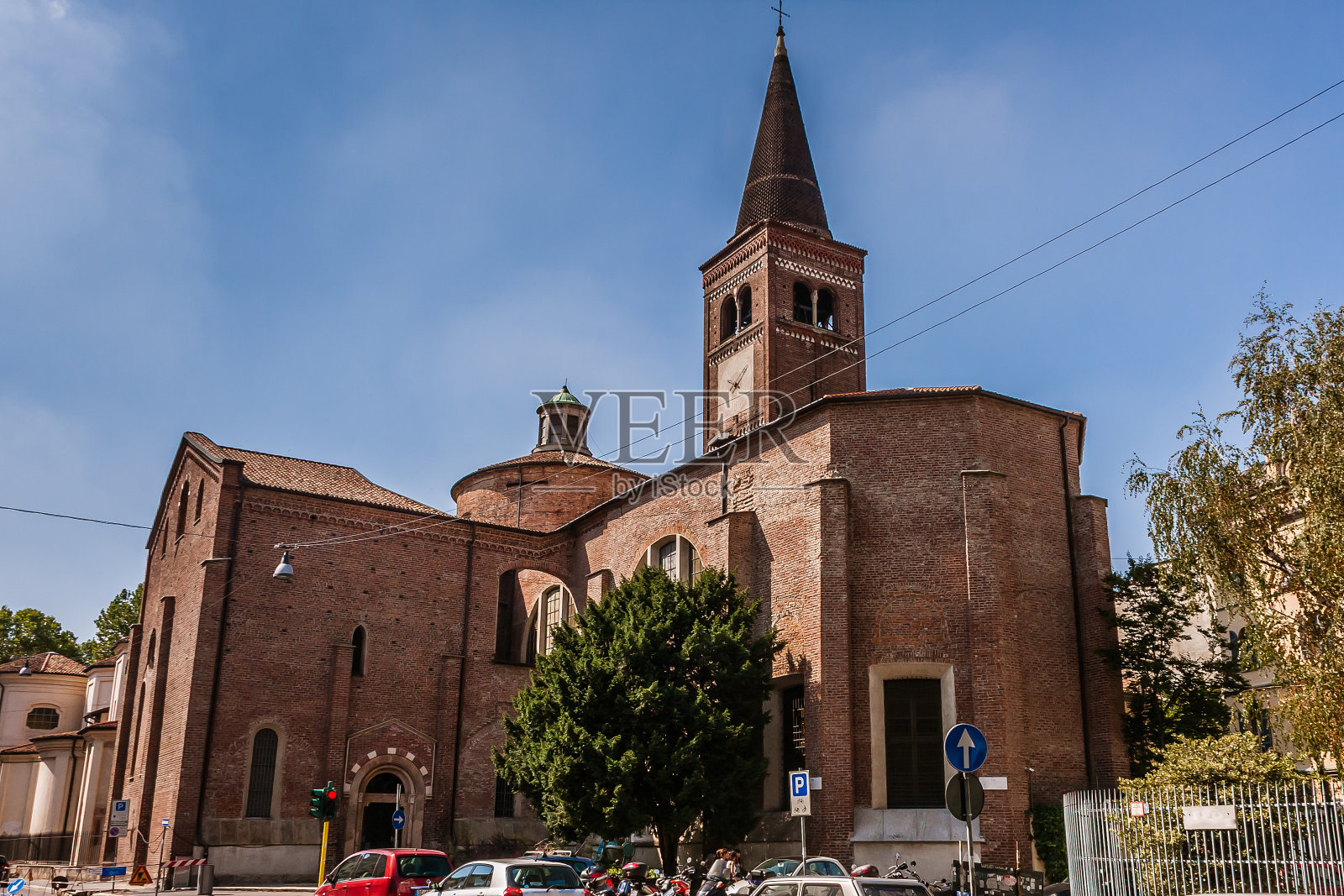 圣马克教堂，米兰照片摄影图片