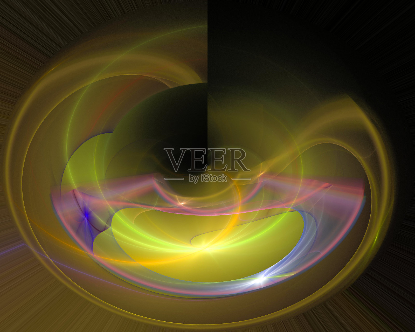 抽象数字分形幻想设计照片摄影图片