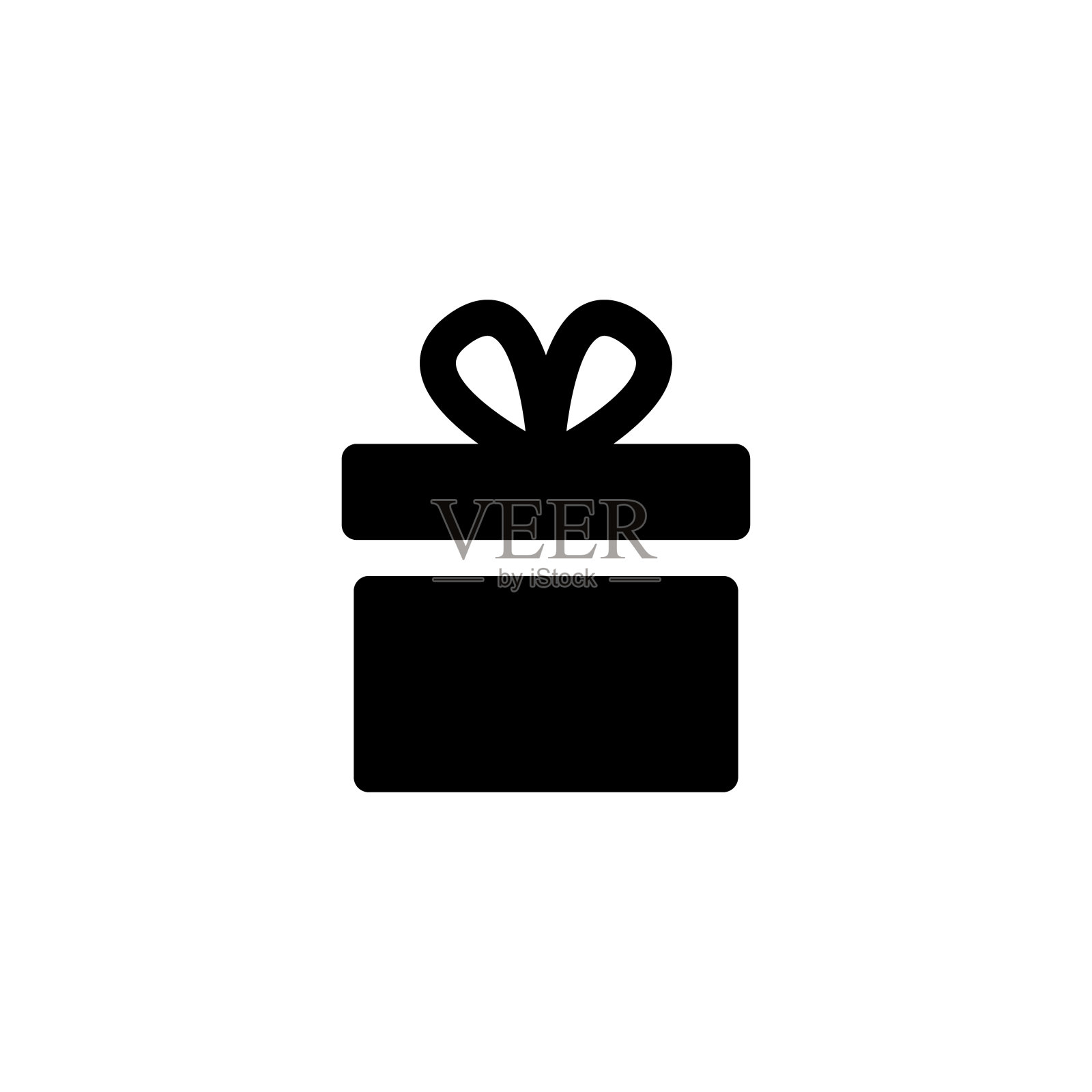 礼品盒，现在的图标矢量插图图标素材