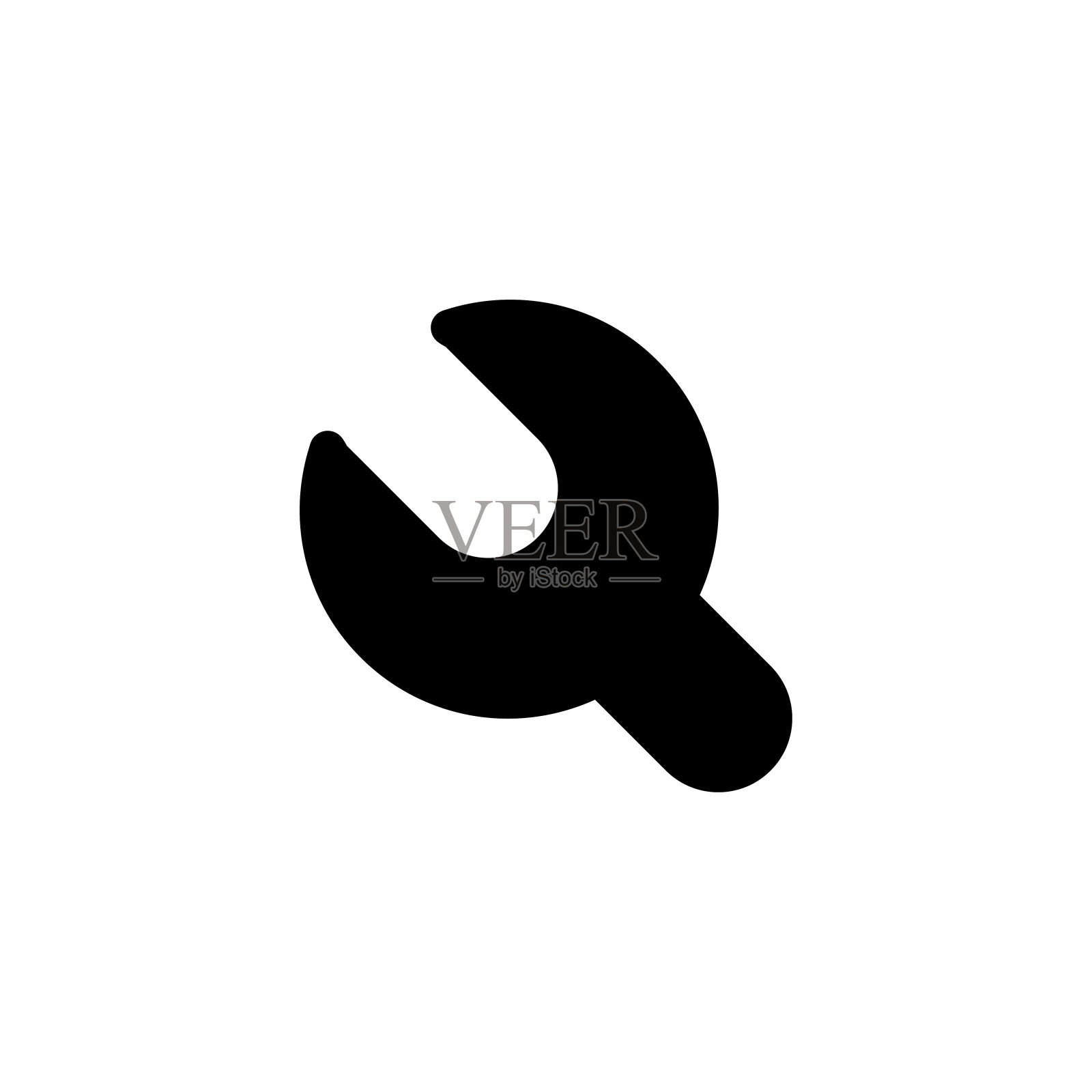 扳手扳手图标矢量插图图标素材