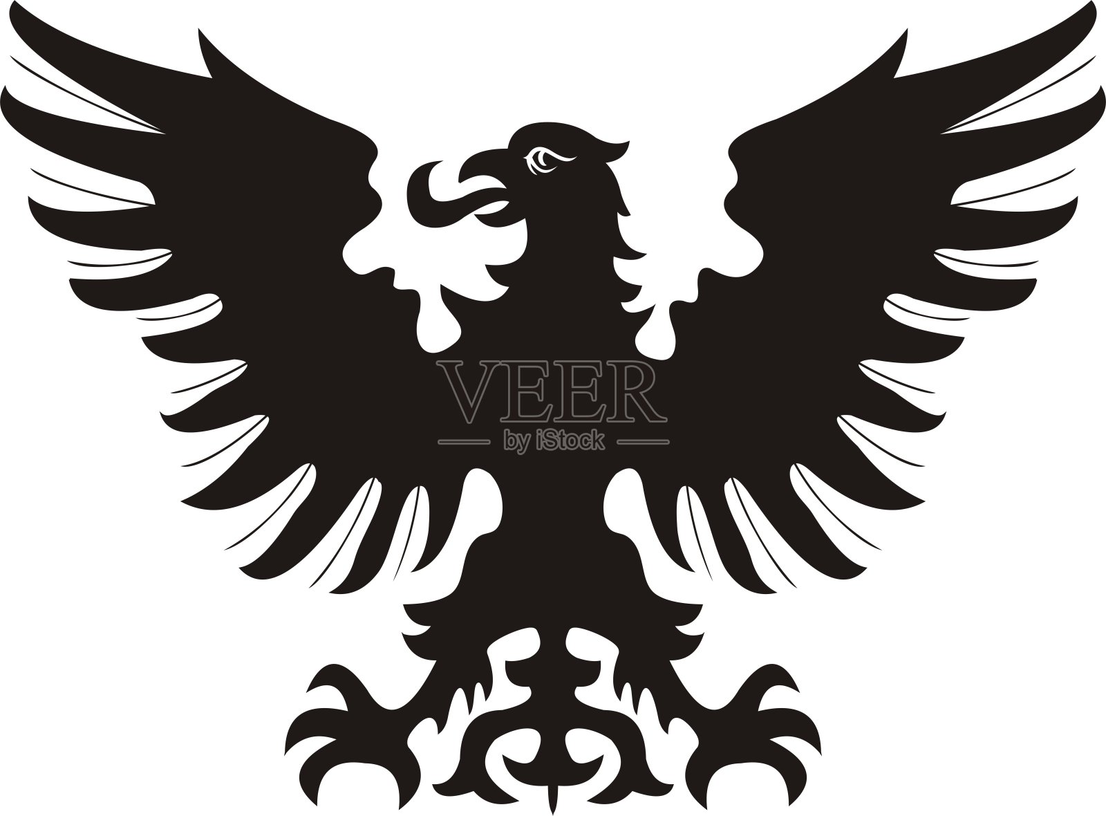 纹章的鹰设计元素图片
