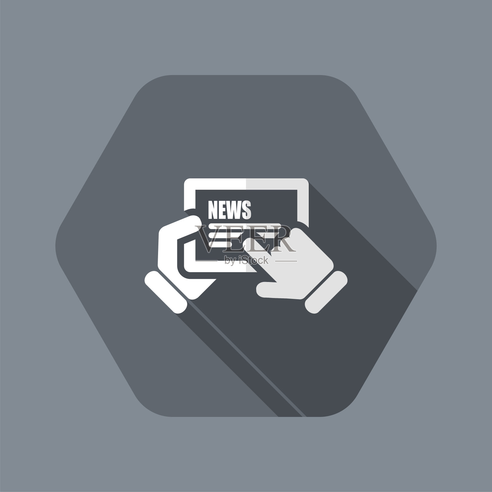 网络杂志图标插画图片素材