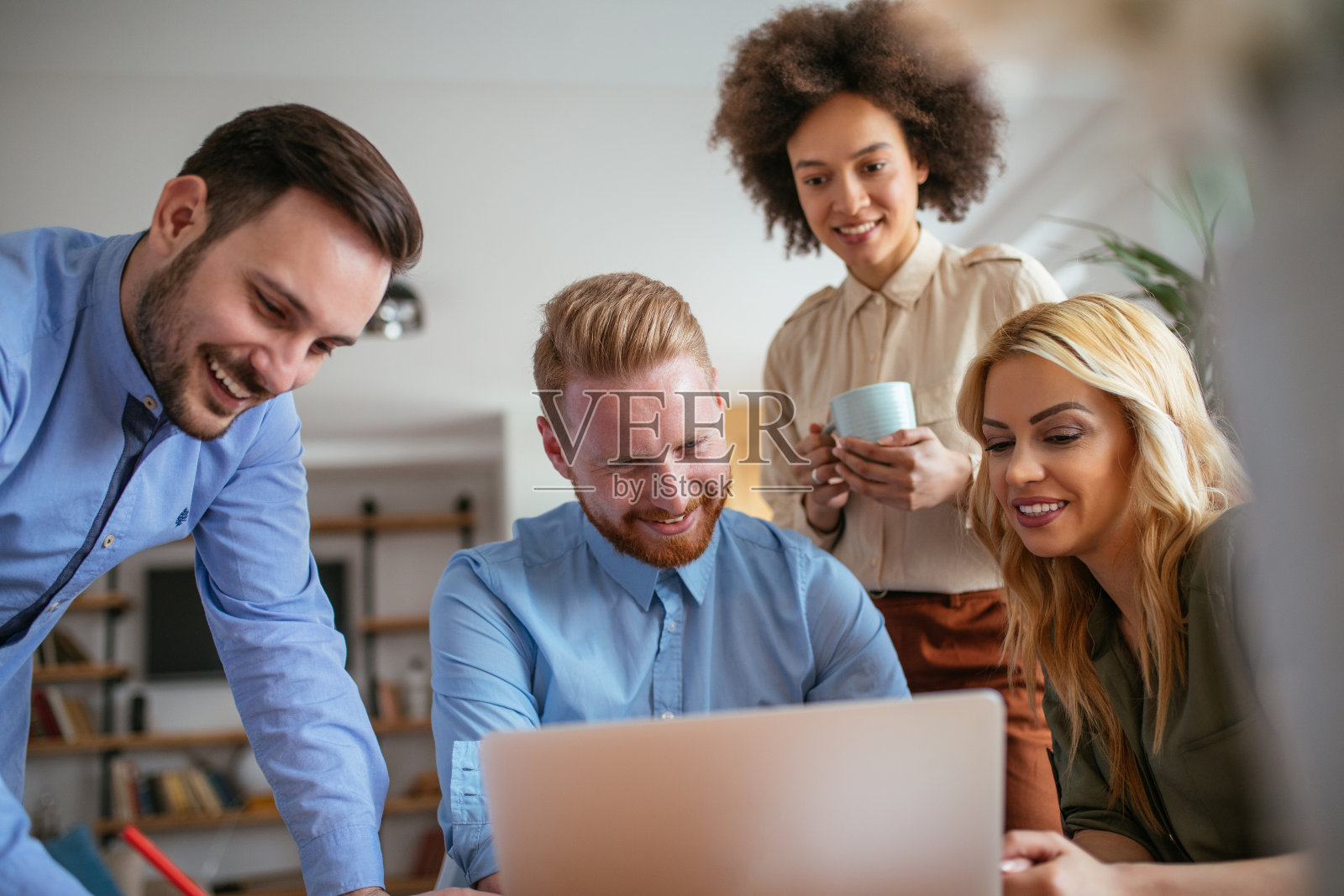 一起，成功就来了照片摄影图片