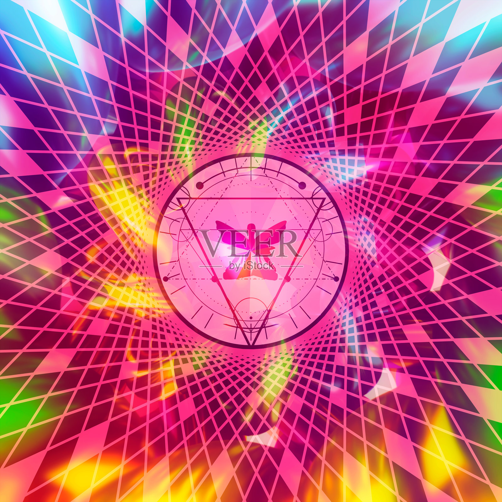 深奥的神秘符号照片摄影图片