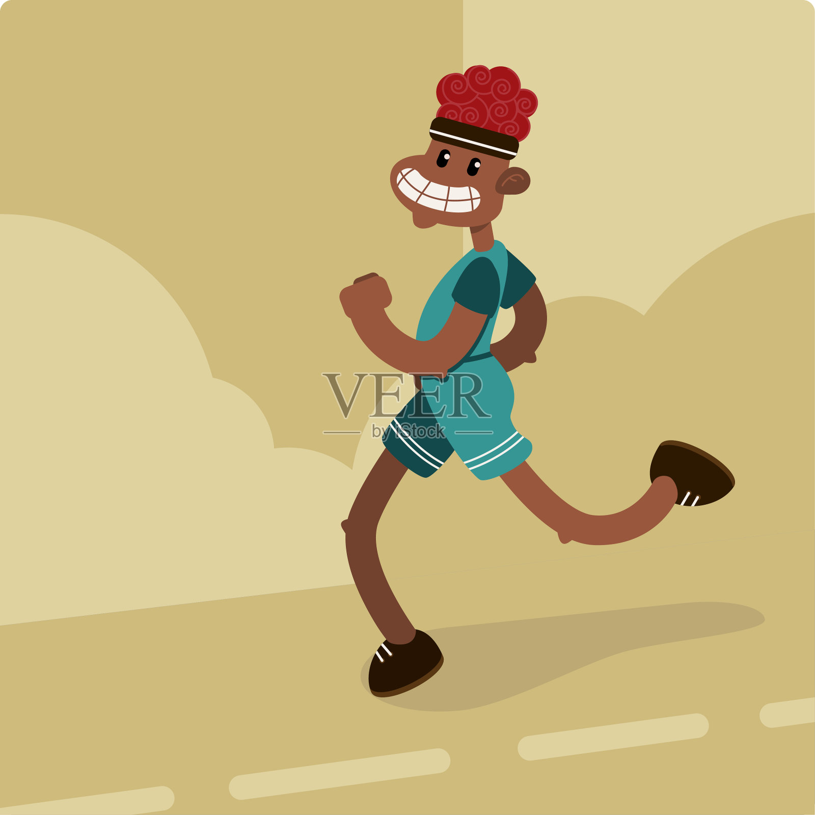 运动员插画图片素材