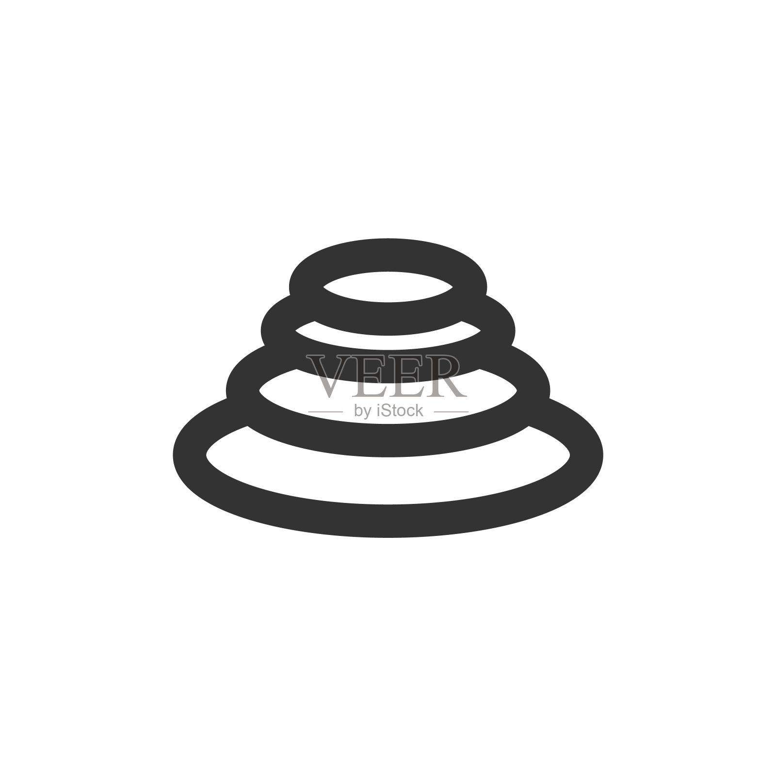 轮廓图标-温泉石设计元素图片