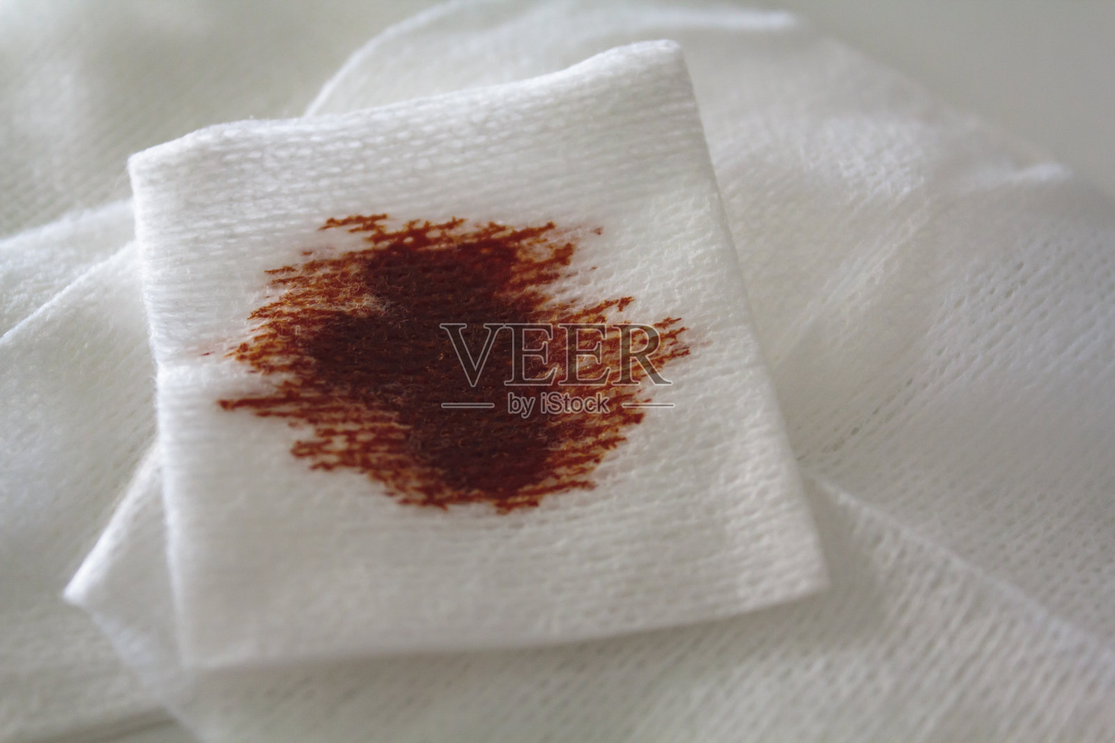 无菌纱布垫带杀菌剂照片摄影图片