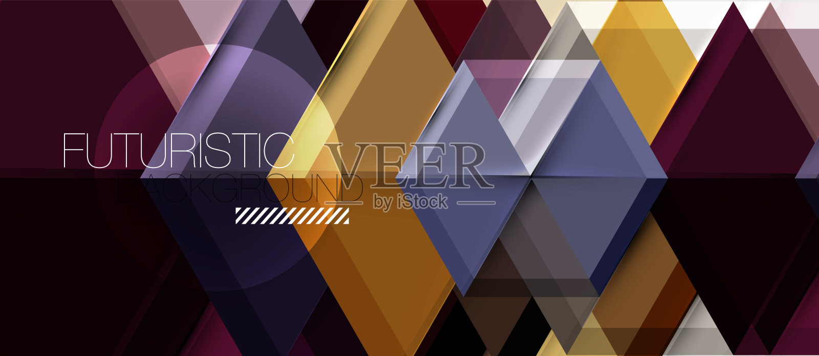 六角矢量商业展示或宣传册模板，技术现代设计设计模板素材