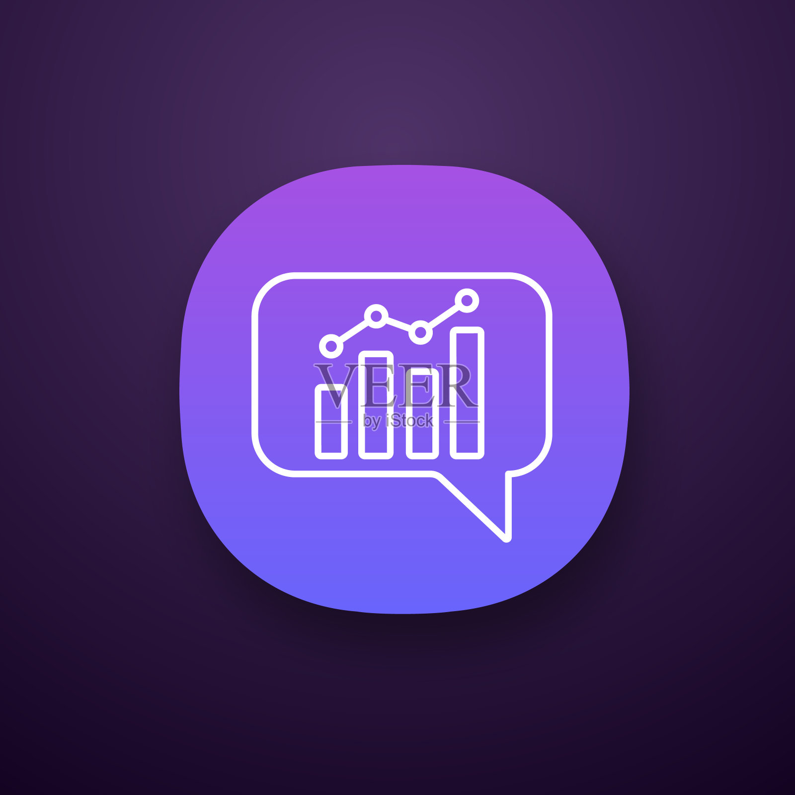 聊天机器人图形图标图标素材