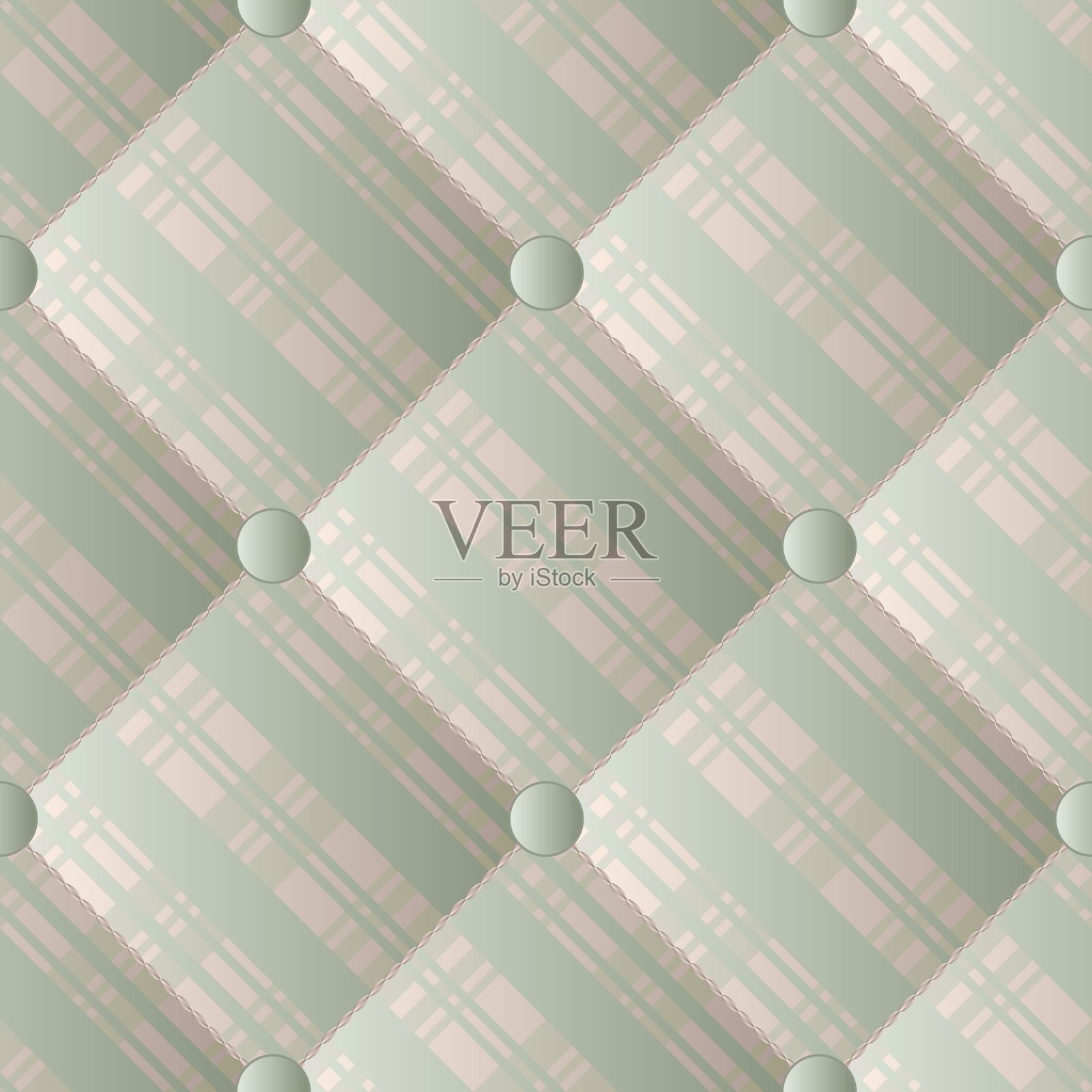 苏格兰方格呢短裙插画图片素材