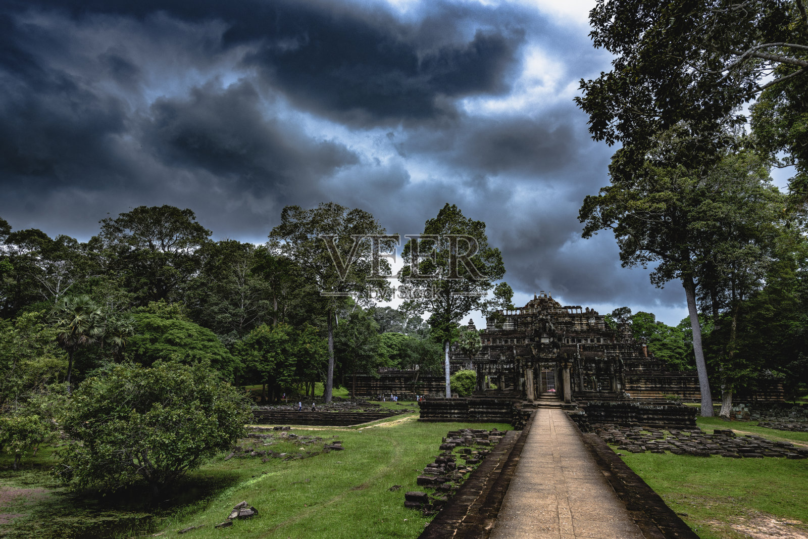 古吴哥的辉煌照片摄影图片