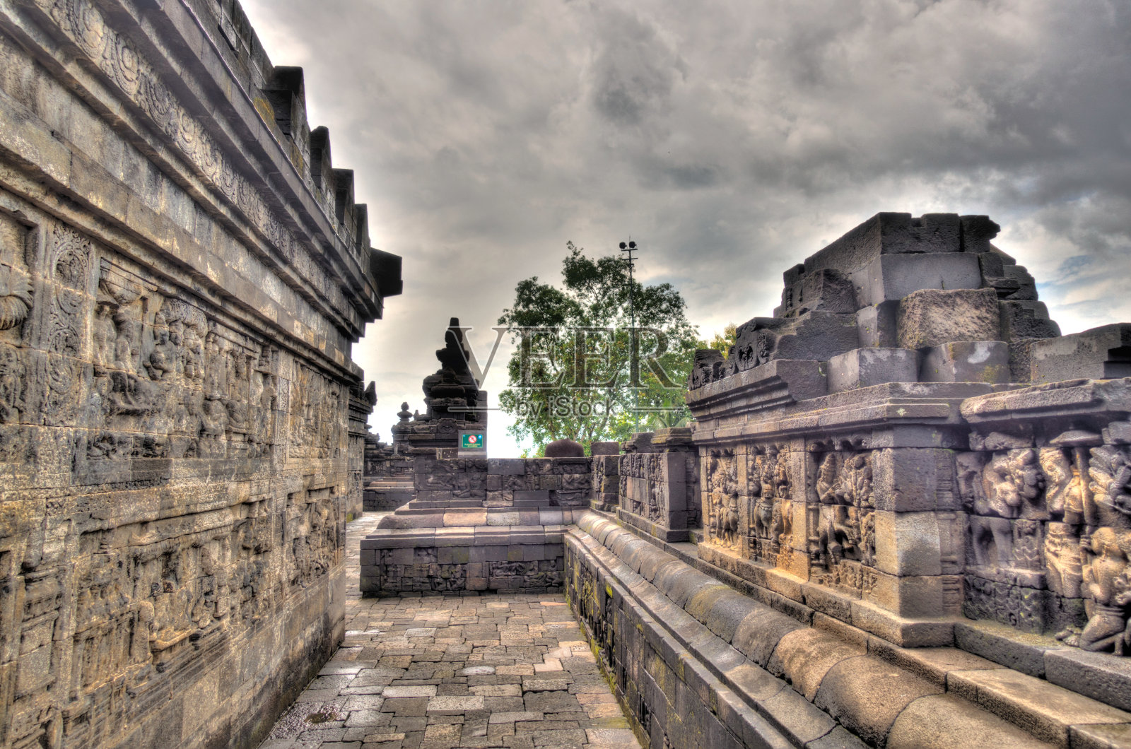 印度尼西亚婆罗浮屠寺庙照片摄影图片