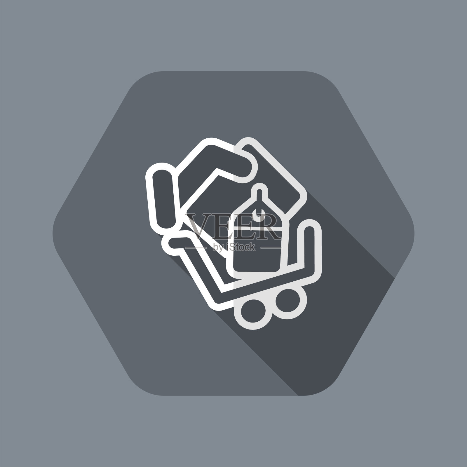 购物车图标插画图片素材