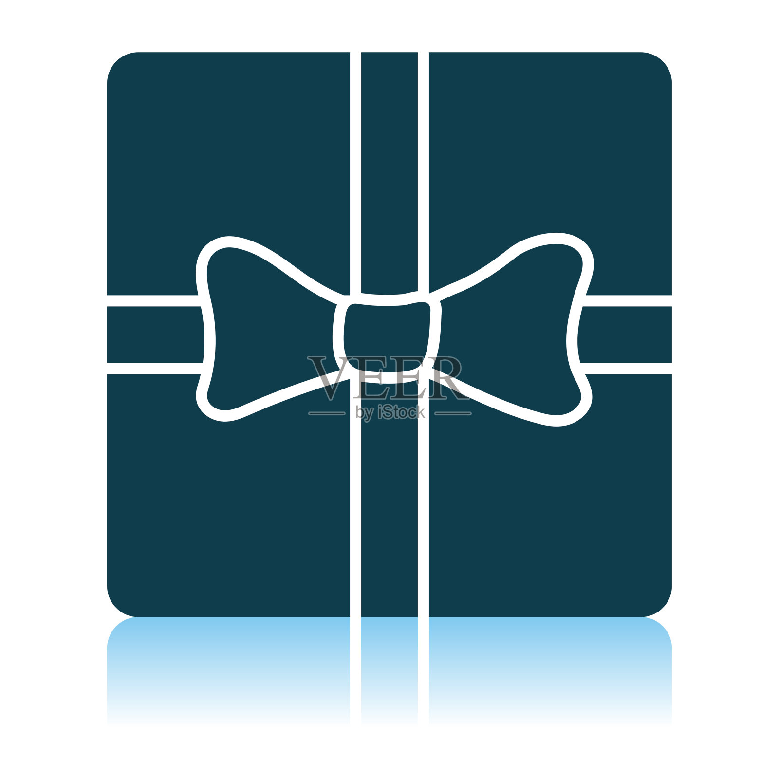 彩带图标礼盒设计元素图片