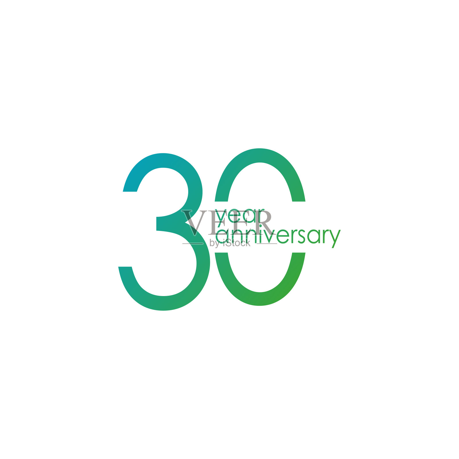 30周年矢量模板设计插图插画图片素材