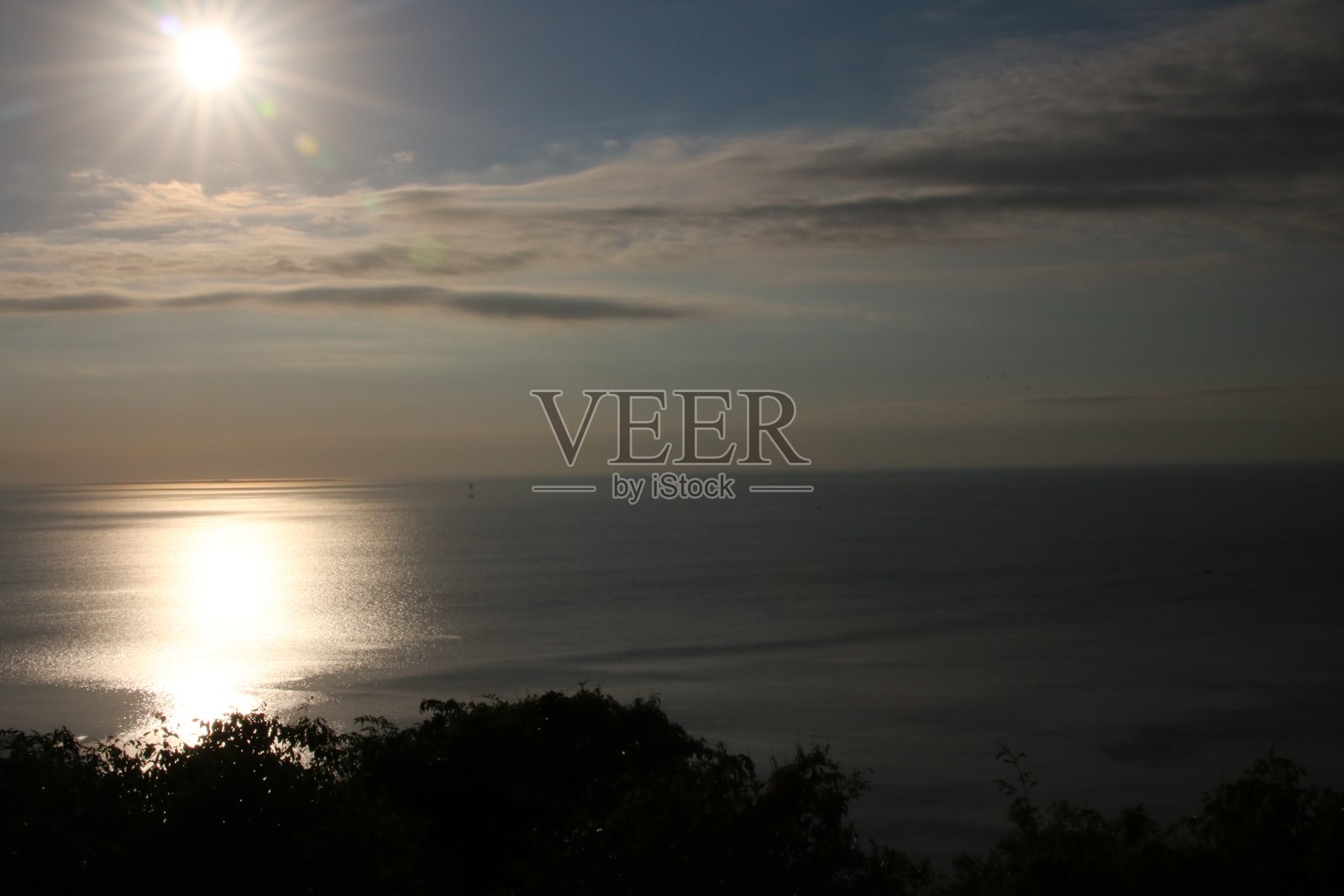 马普托湾的日出照片摄影图片