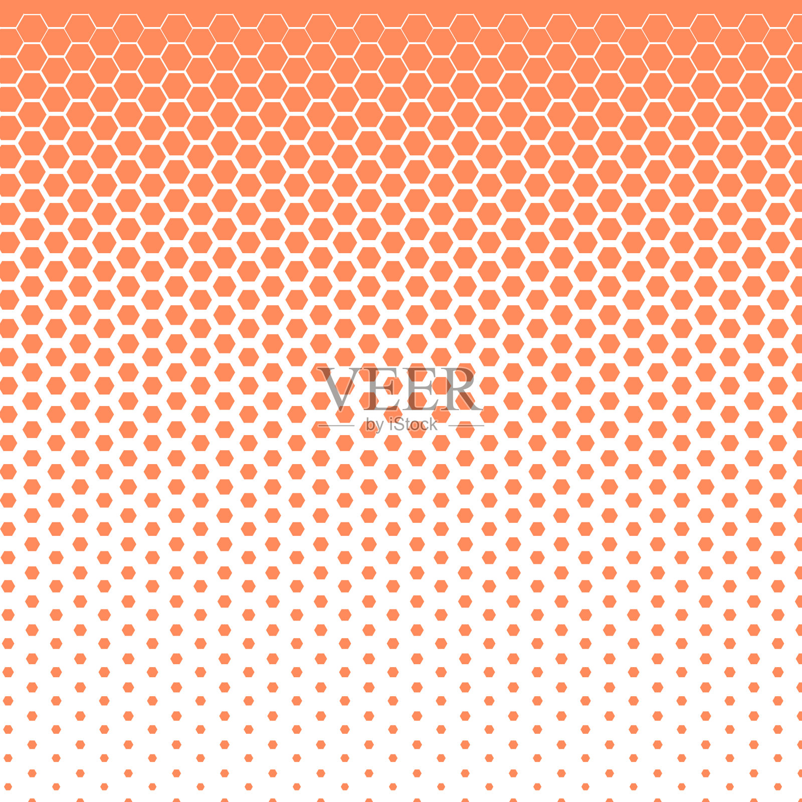 线性半色调背景橙色插画图片素材