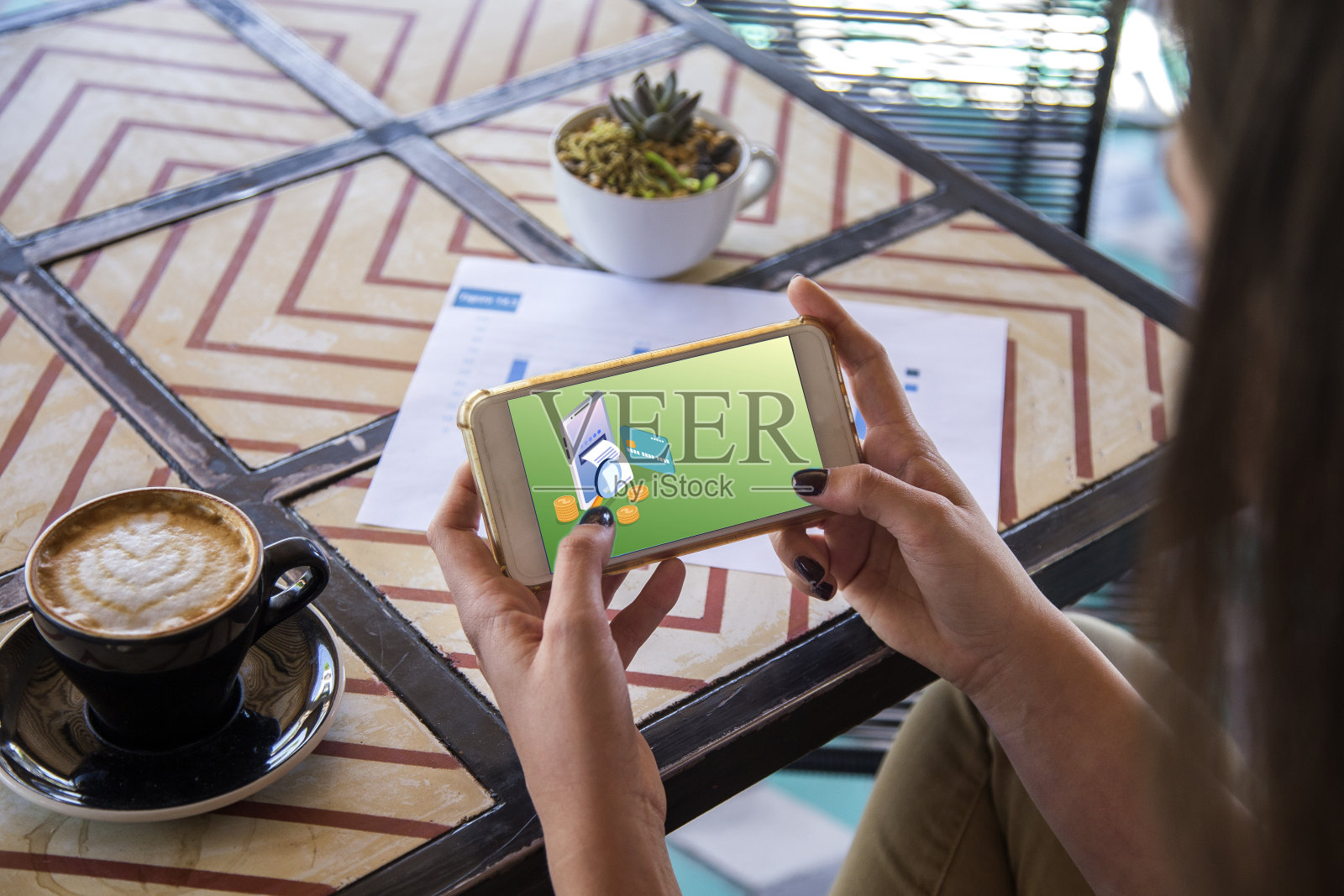 千禧一代和新的投资方式照片摄影图片