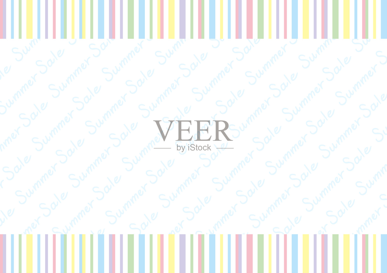 夏季促销信息背景插画图片素材