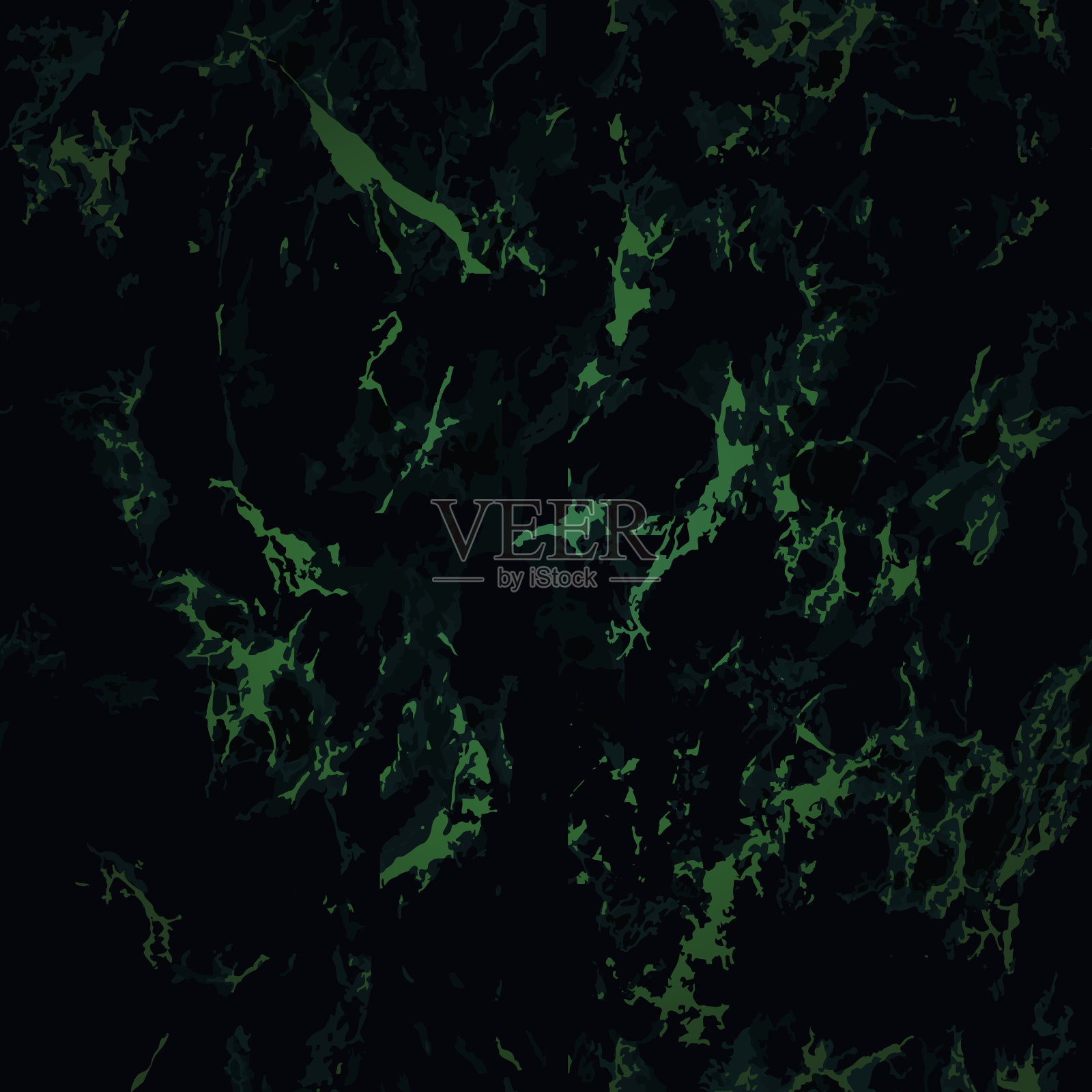 绿色大理石纹理背景。无缝模式。插画图片素材