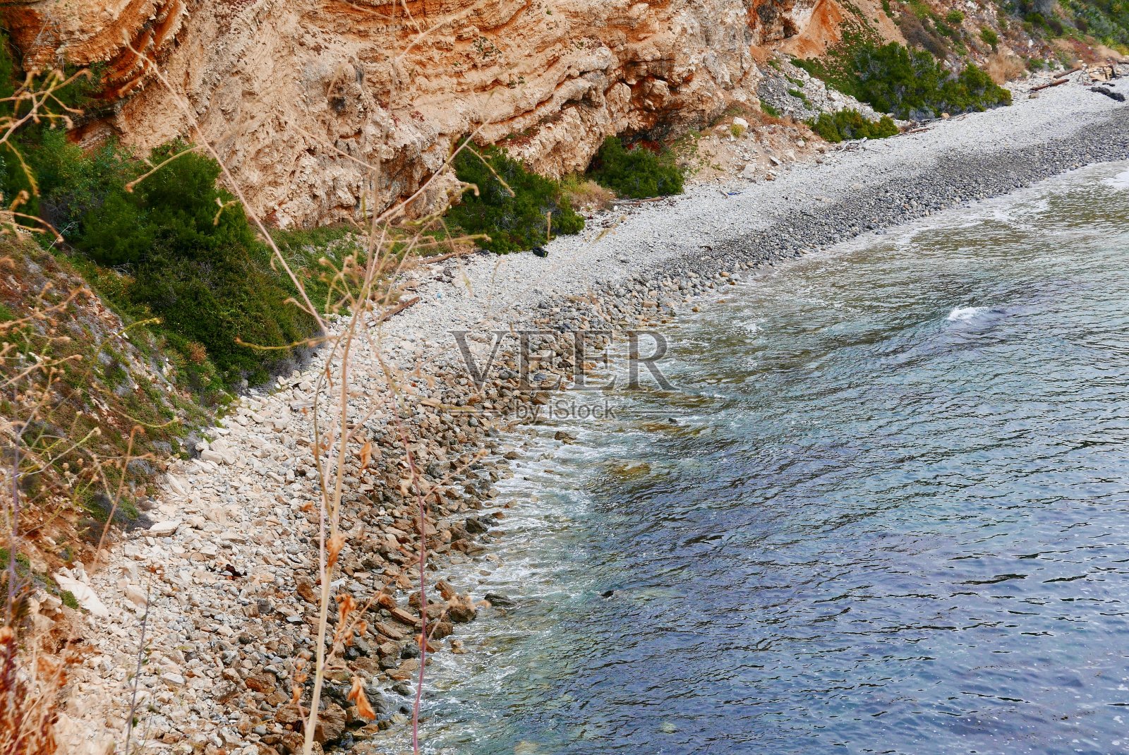加州南部海岸线照片摄影图片
