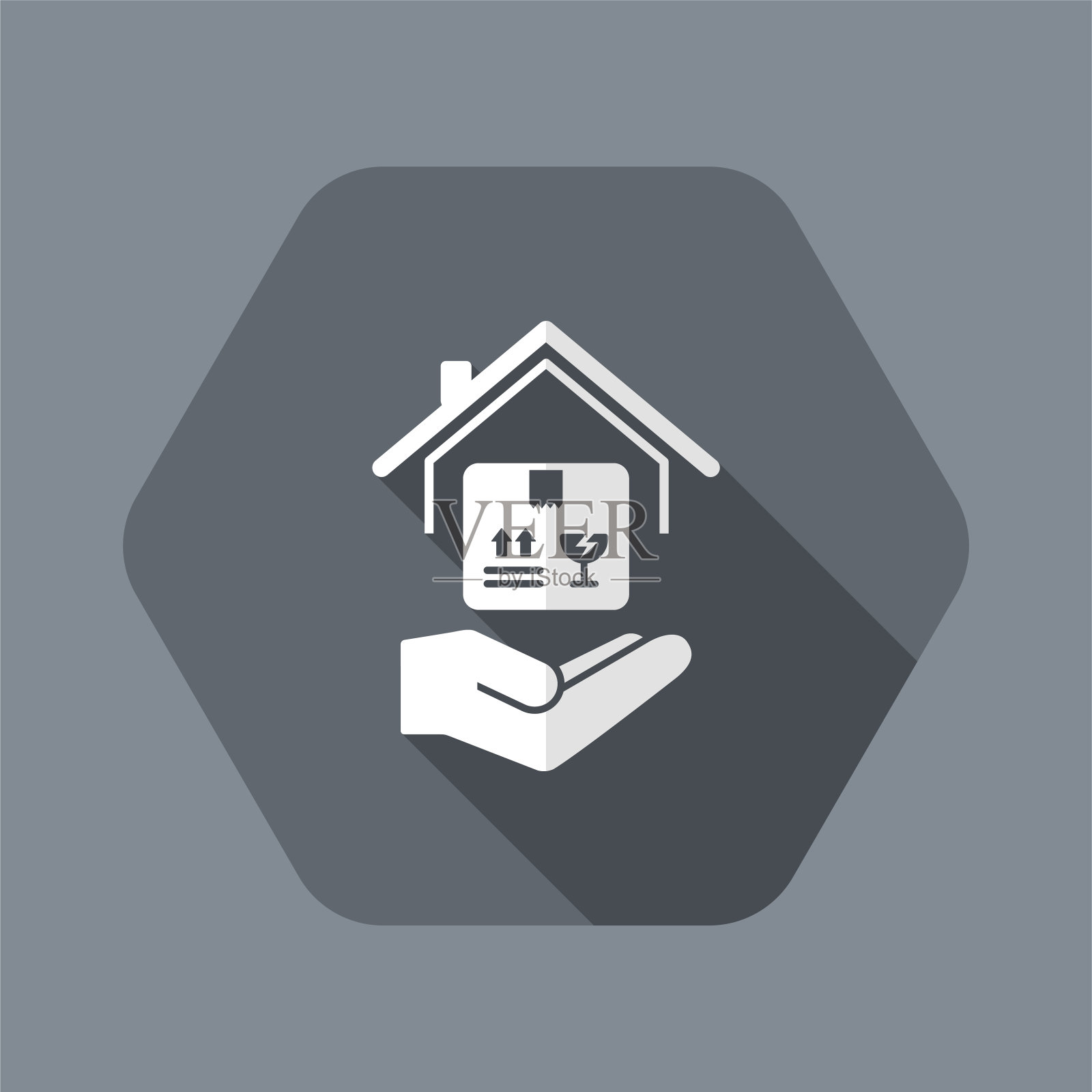 交付服务-矢量平面图标插画图片素材