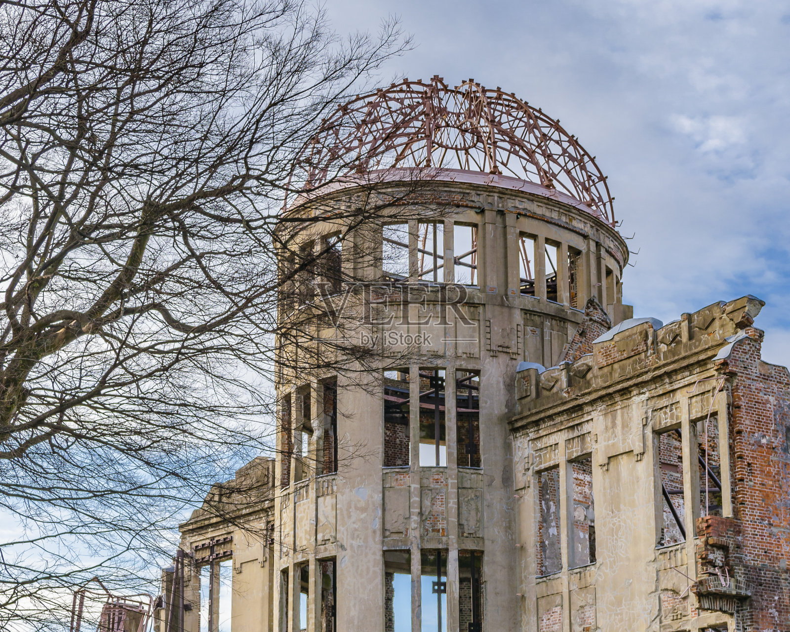 广岛和平公园，日本照片摄影图片