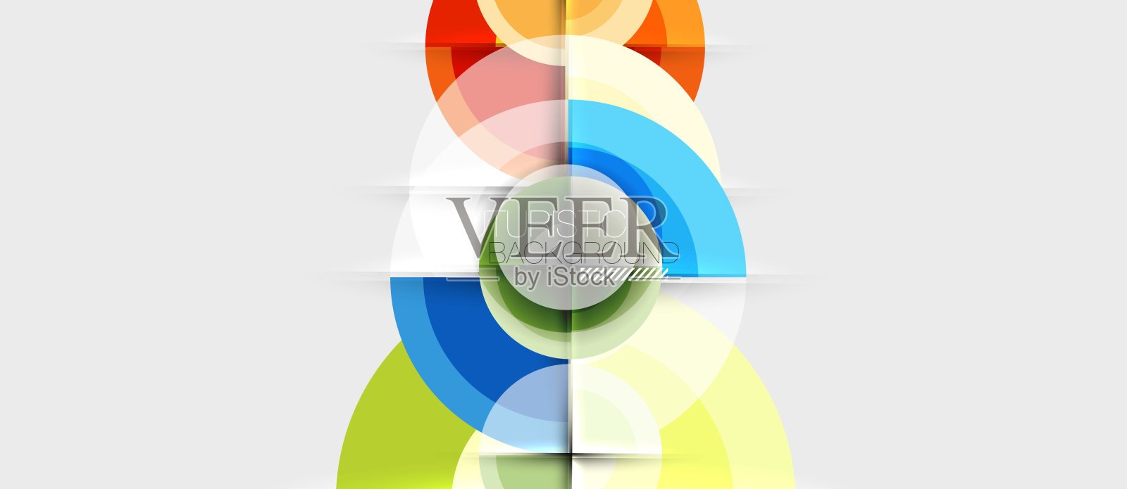 圆形几何设计模板插画图片素材