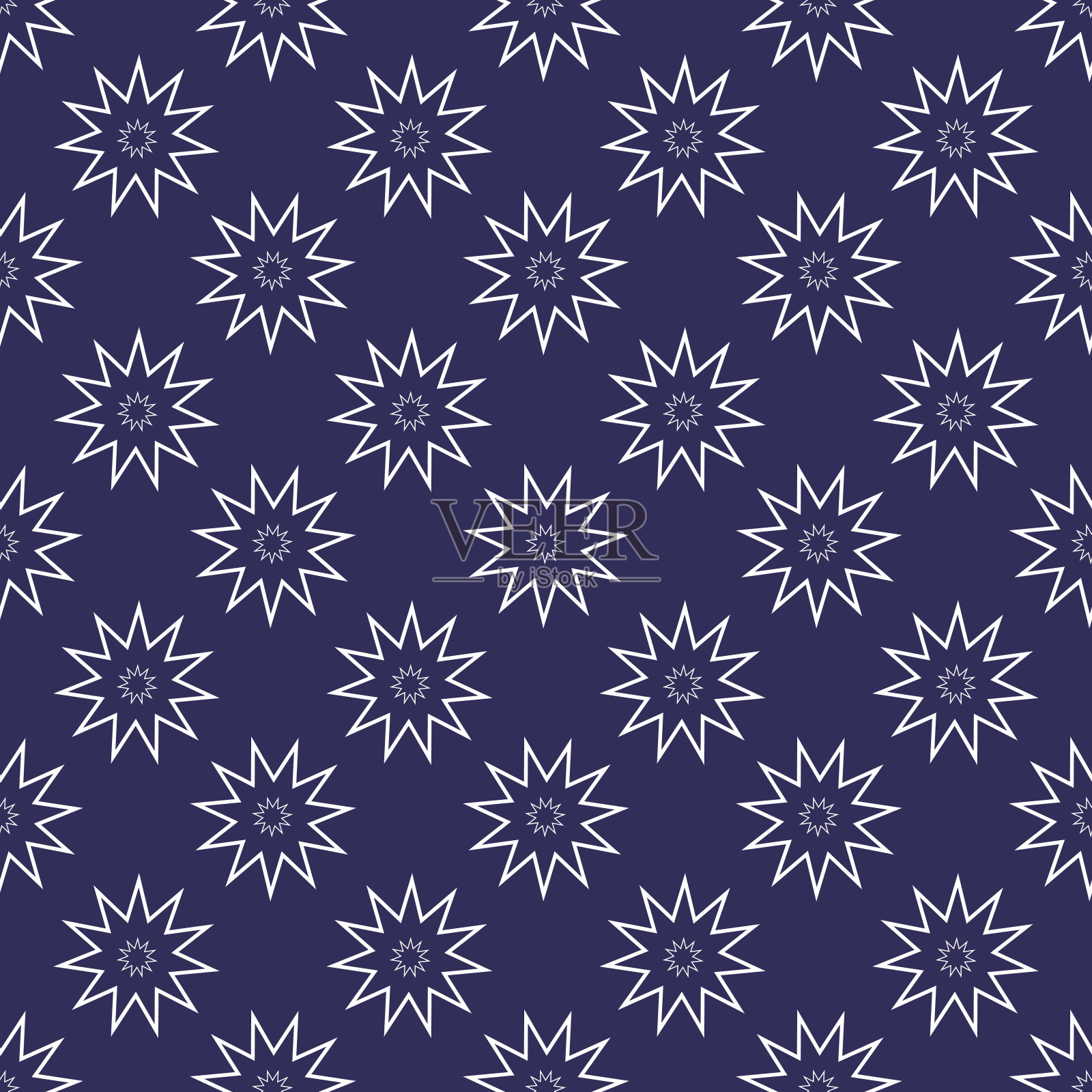 圣诞节抽象无缝图案插画图片素材