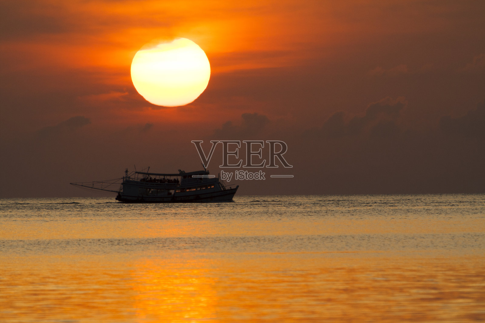 哥岛的日落照片摄影图片