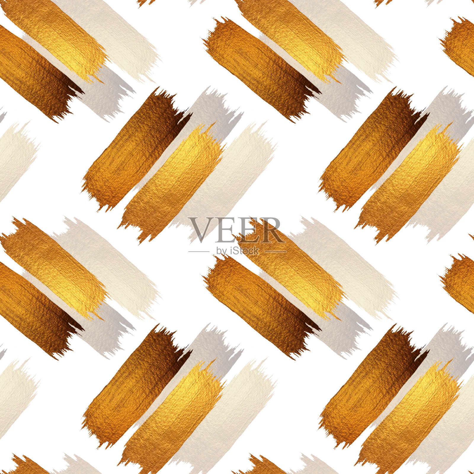 金色的无缝模式插画图片素材