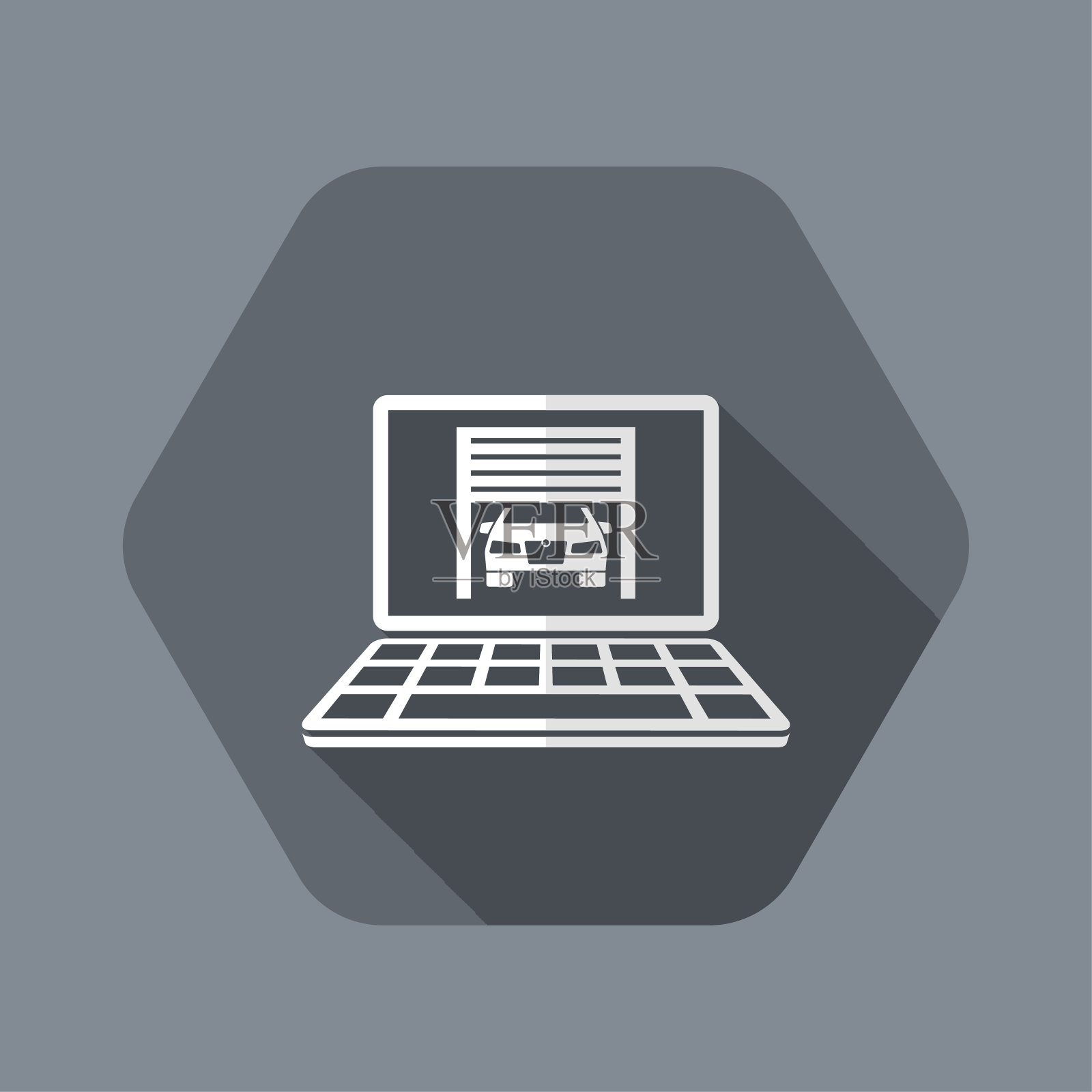 申请车库插画图片素材