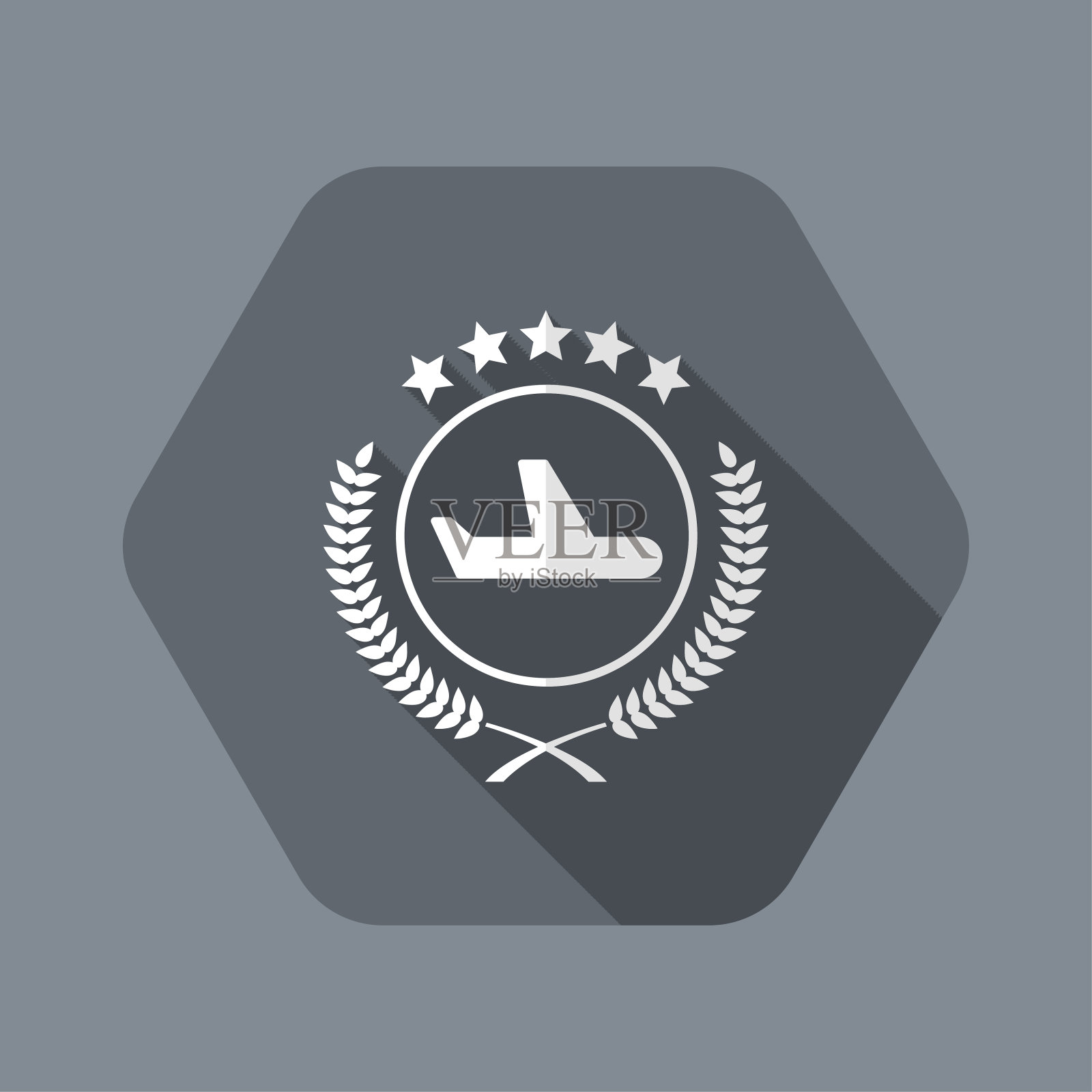 豪华航空公司标志图标插画图片素材