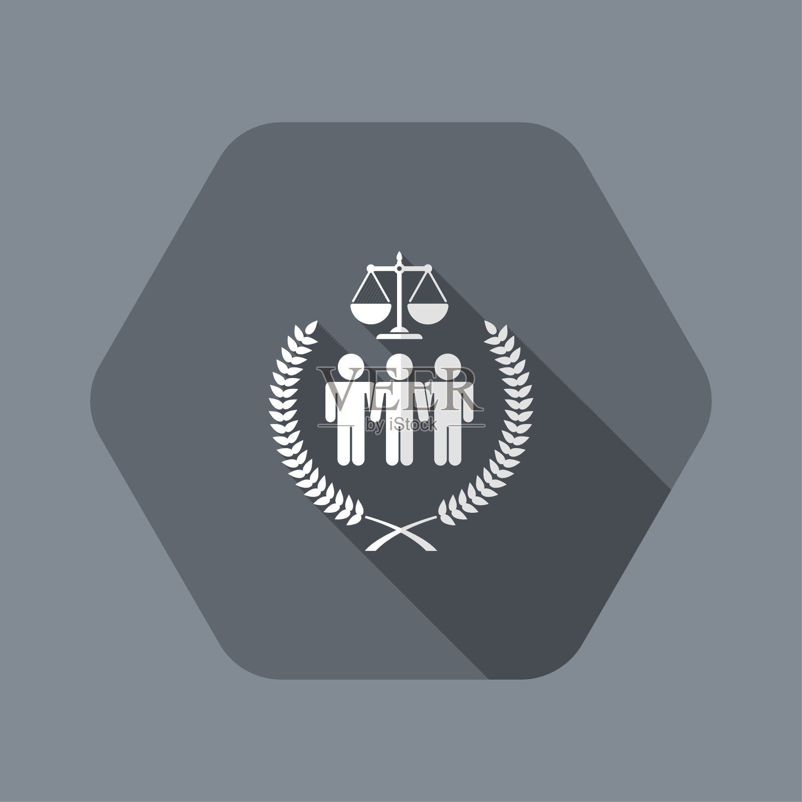 法律集体诉讼概念插画图片素材