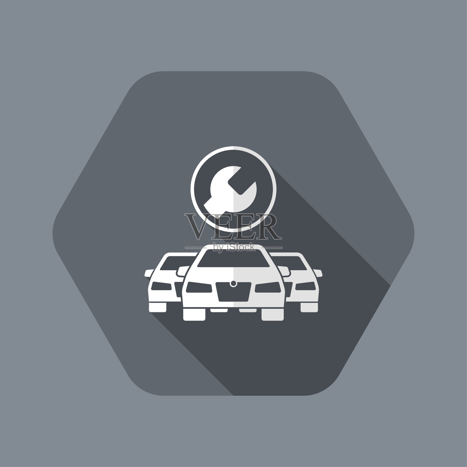 汽车修理服务插画图片素材