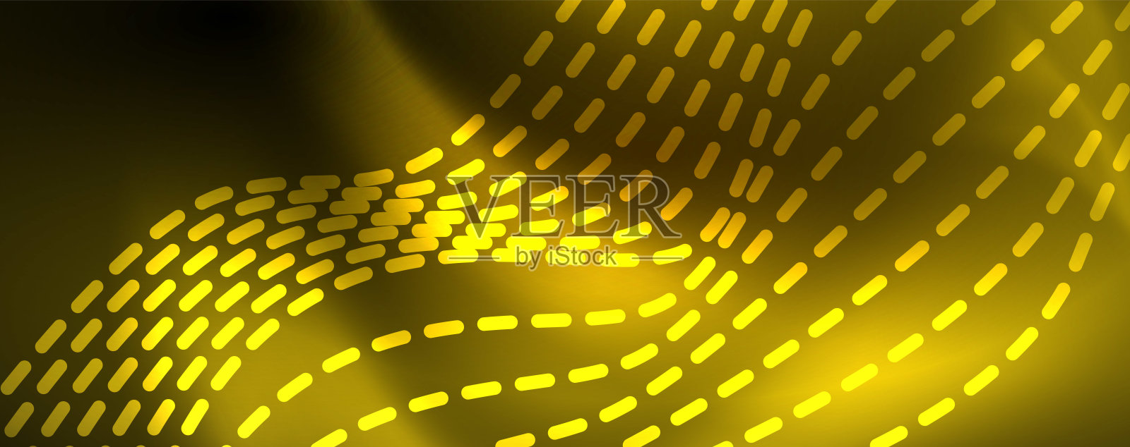 闪亮的霓虹灯线条科技魔幻未来主义背景，魔幻能量空间灯光概念，抽象背景墙纸设计插画图片素材